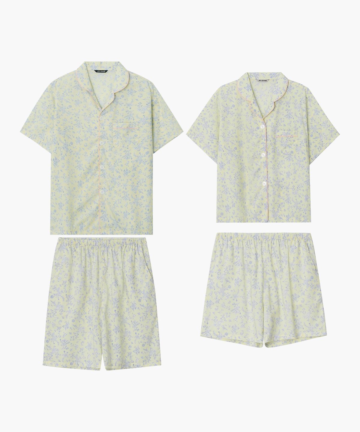 조스라운지(JO'S LOUNGE) [모달] (couple) Maya Short Pajama Set