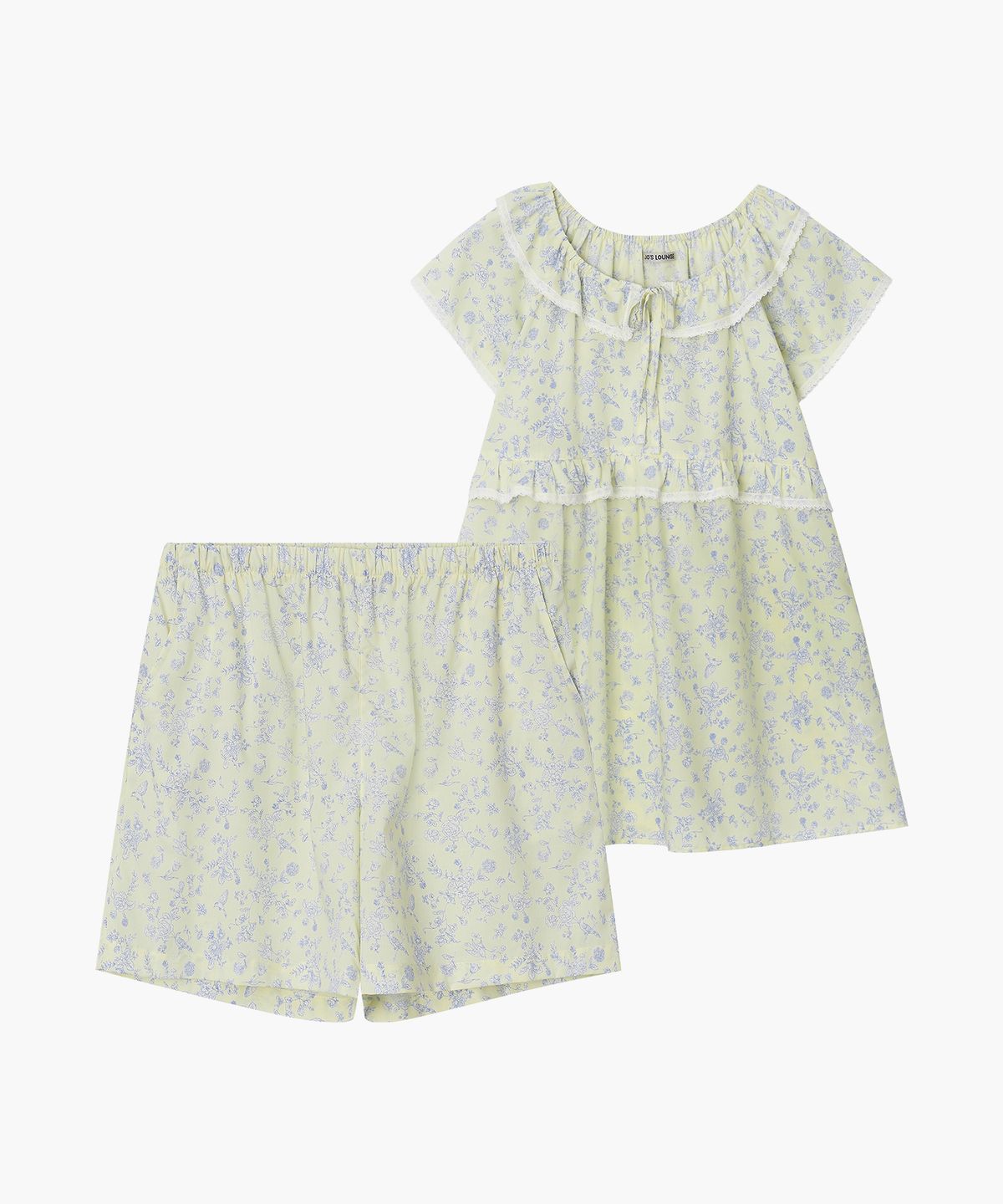조스라운지(JO'S LOUNGE) [모달] (w) Maya Cap Sleeve Two-piece