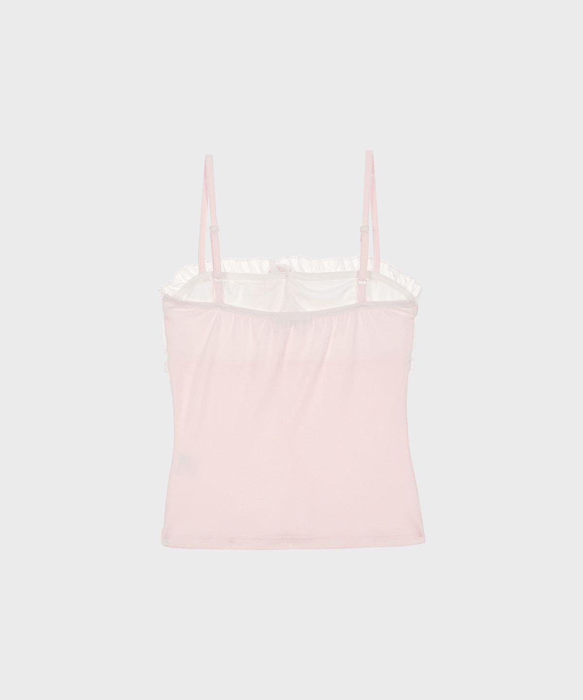 알키알카(ALKI ALKA) Chiffon Ribbon Sleeveless (Light Pink)