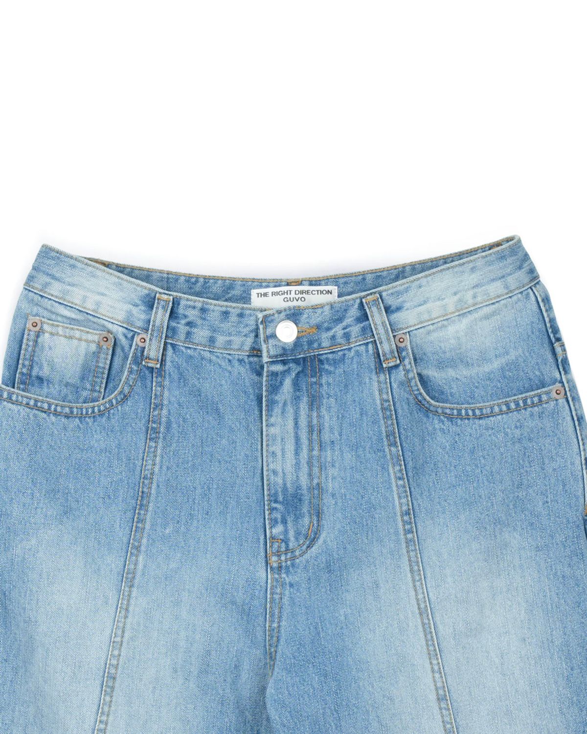 구보(GUVO) Semi flare denim pants