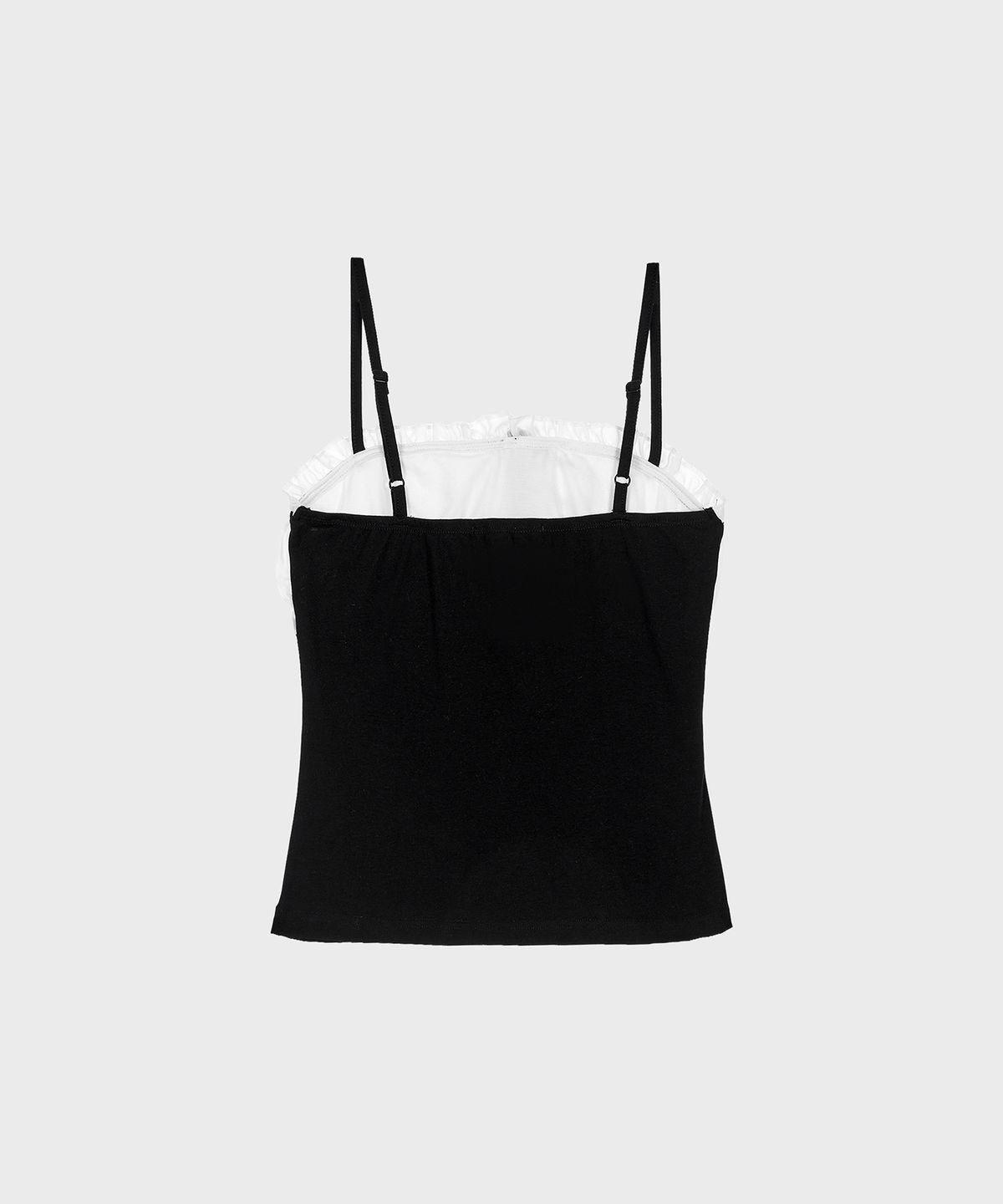 알키알카(ALKI ALKA) Chiffon Ribbon Sleeveless (Black)
