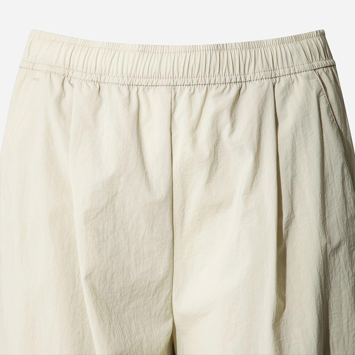 디오디(DOD) 여성) 마이로 세미오버핏 팬츠(IVORY)