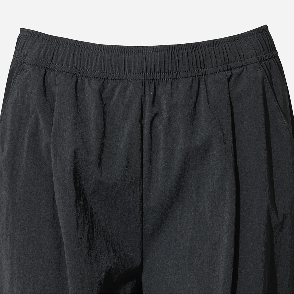 디오디(DOD) 여성) 마이로 세미오버핏 팬츠(BLACK)