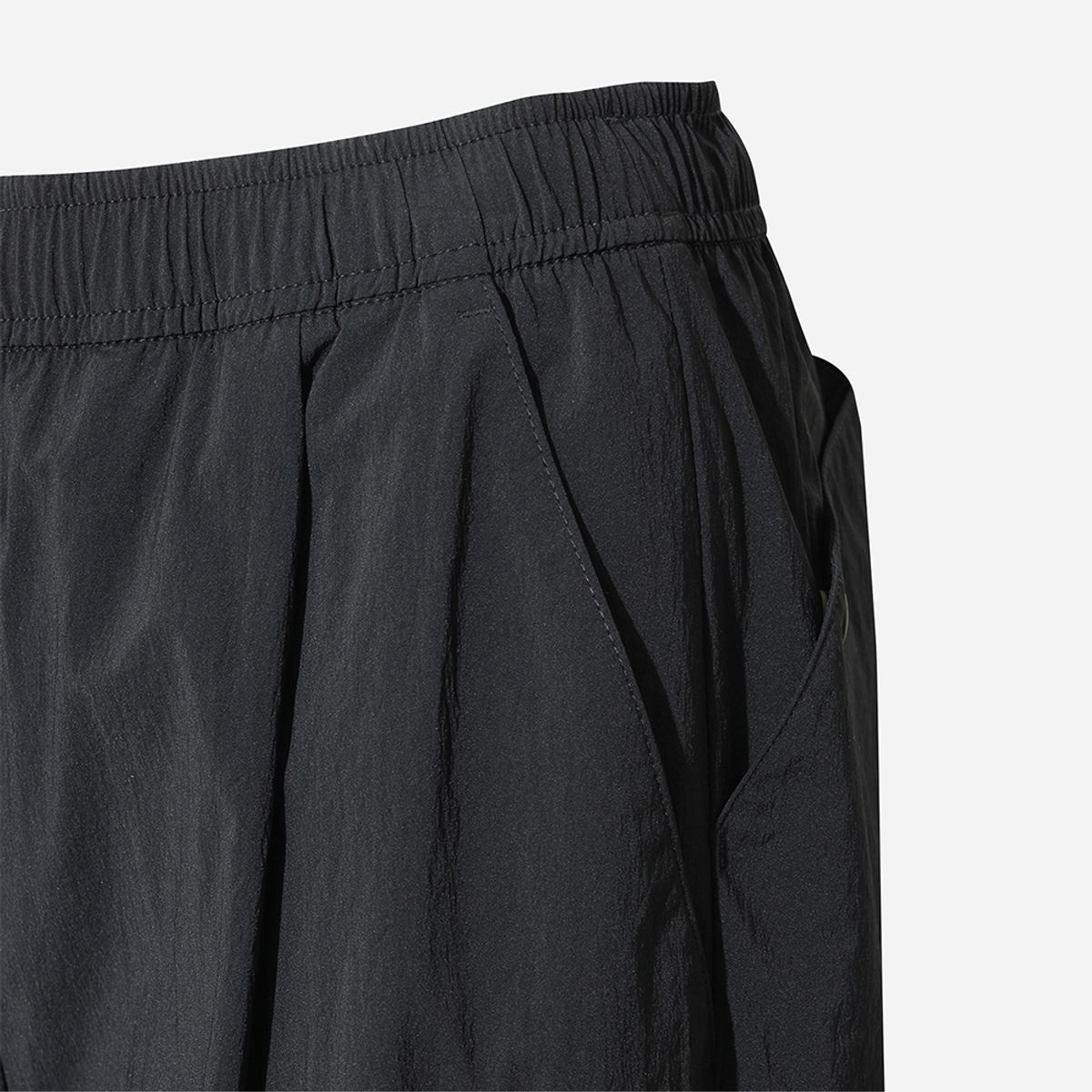 디오디(DOD) 여성) 마이로 세미오버핏 팬츠(BLACK)