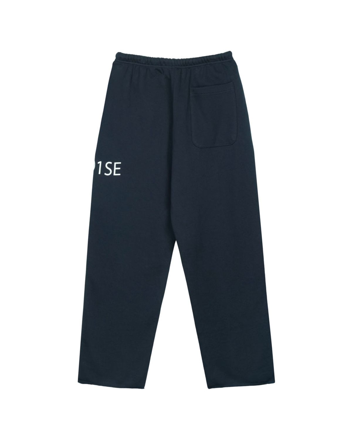 구보(GUVO) Raw edge sweat pants, navy