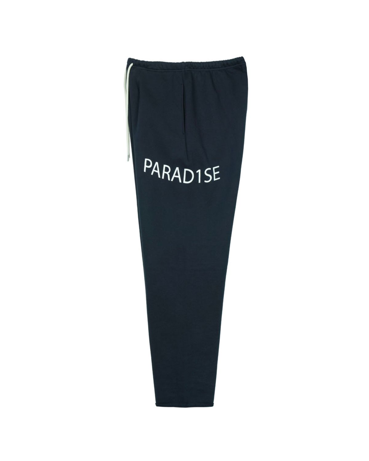 구보(GUVO) Raw edge sweat pants, navy