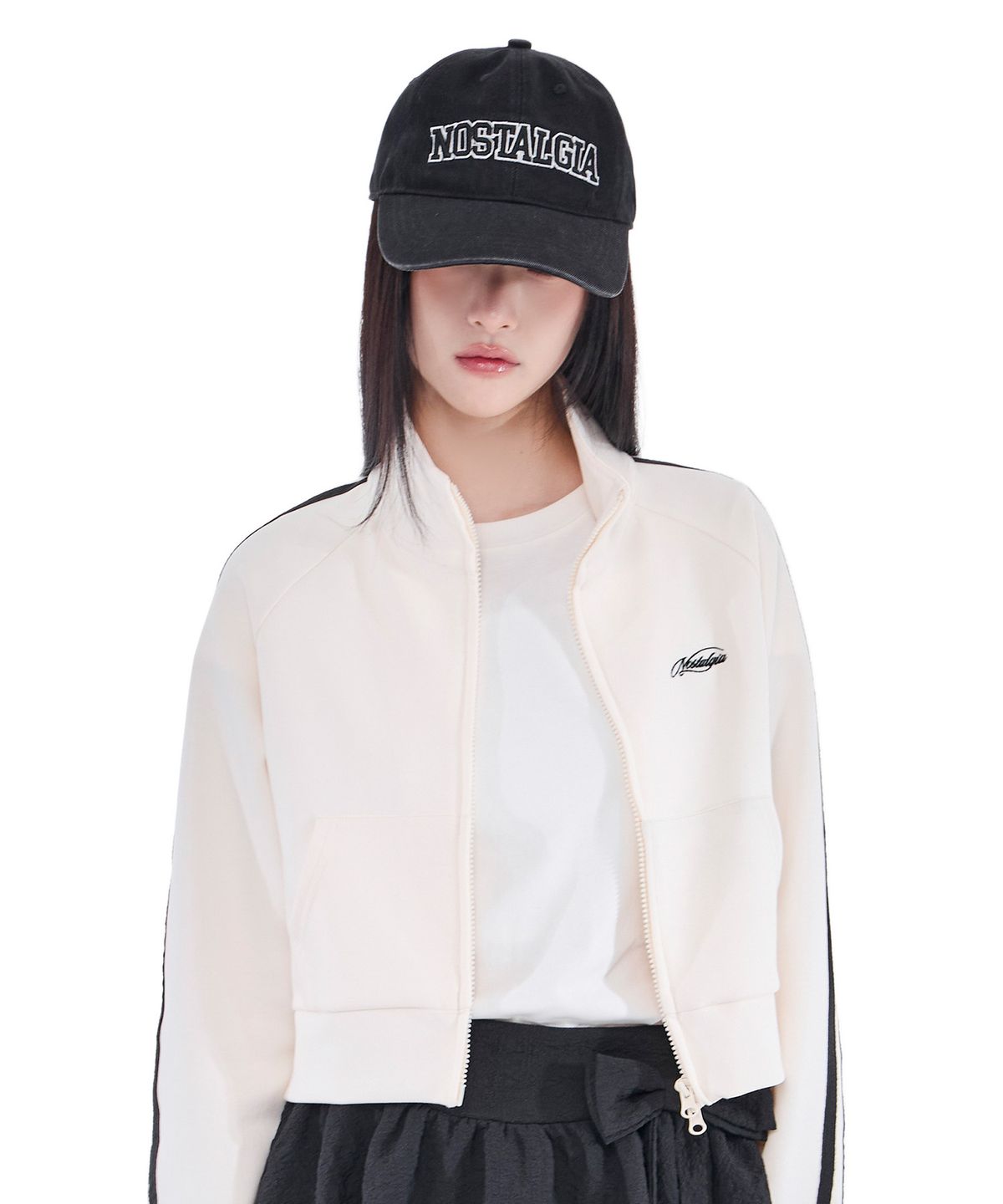 알키알카(ALKI ALKA) Nostalgia Ball Cap (Black Denim)