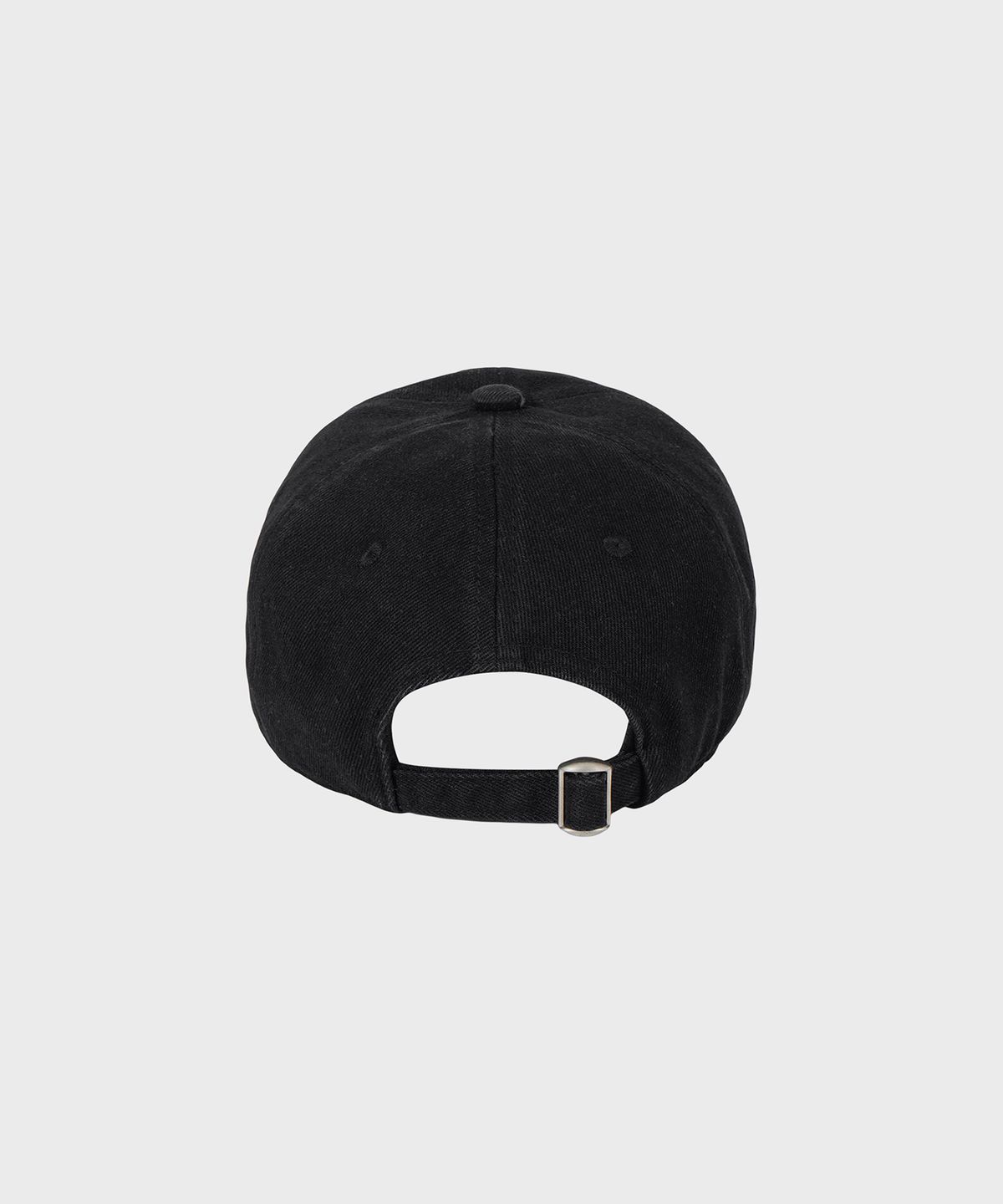 알키알카(ALKI ALKA) Distressed Patch Ball Cap (Black Denim)