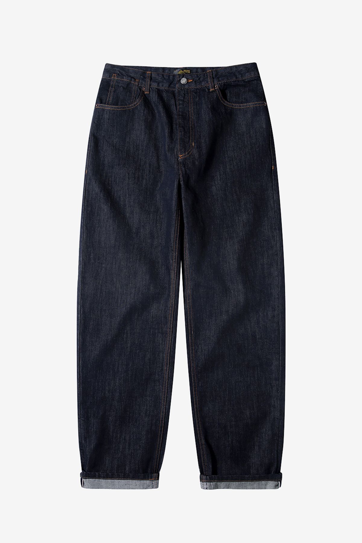 르몽생미셸(LE MONT ST MICHEL) Roll-Up Denim Pants_Blue