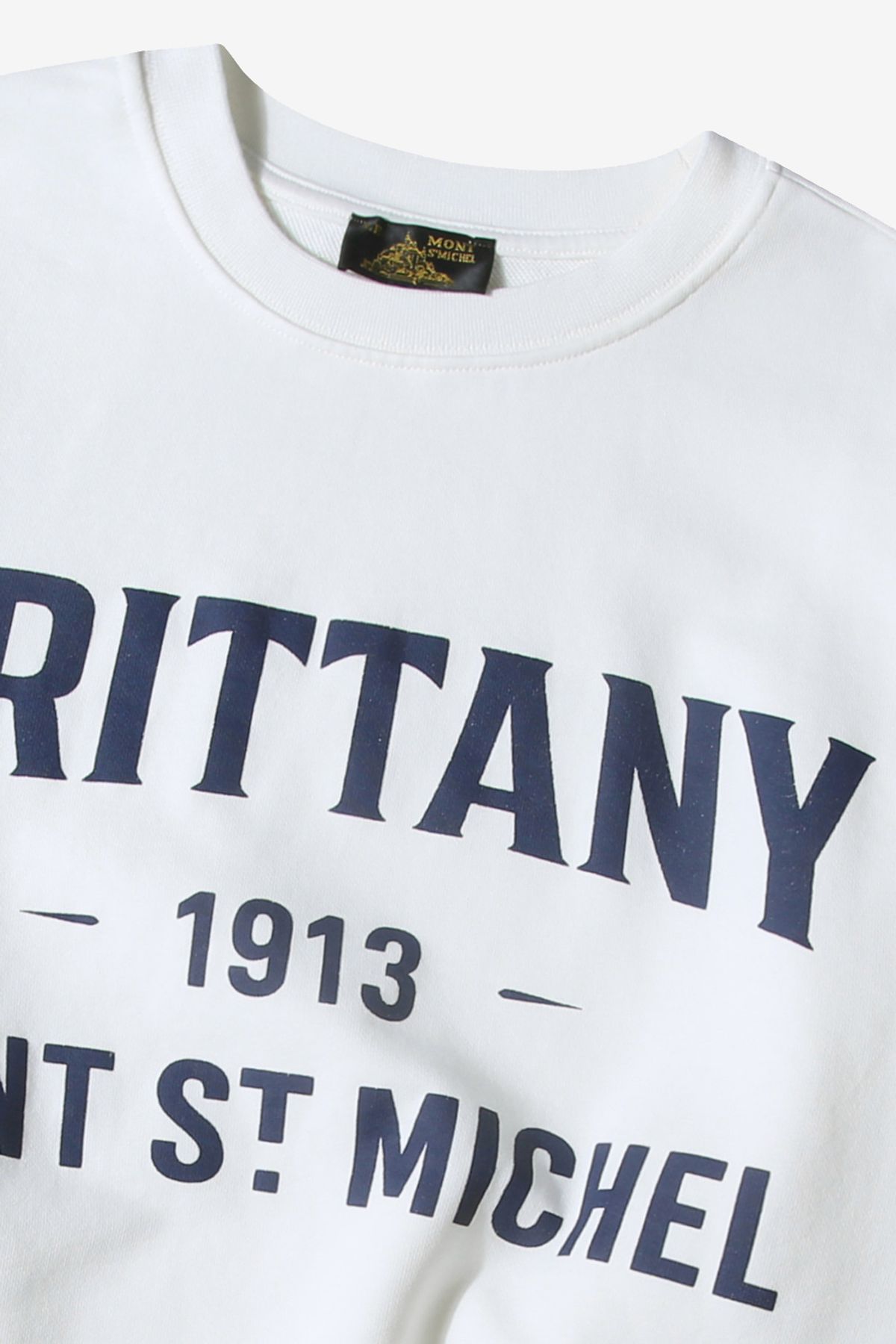 르몽생미셸(LE MONT ST MICHEL) TUGER – PRINTED SWEATSHIRT_Ivory