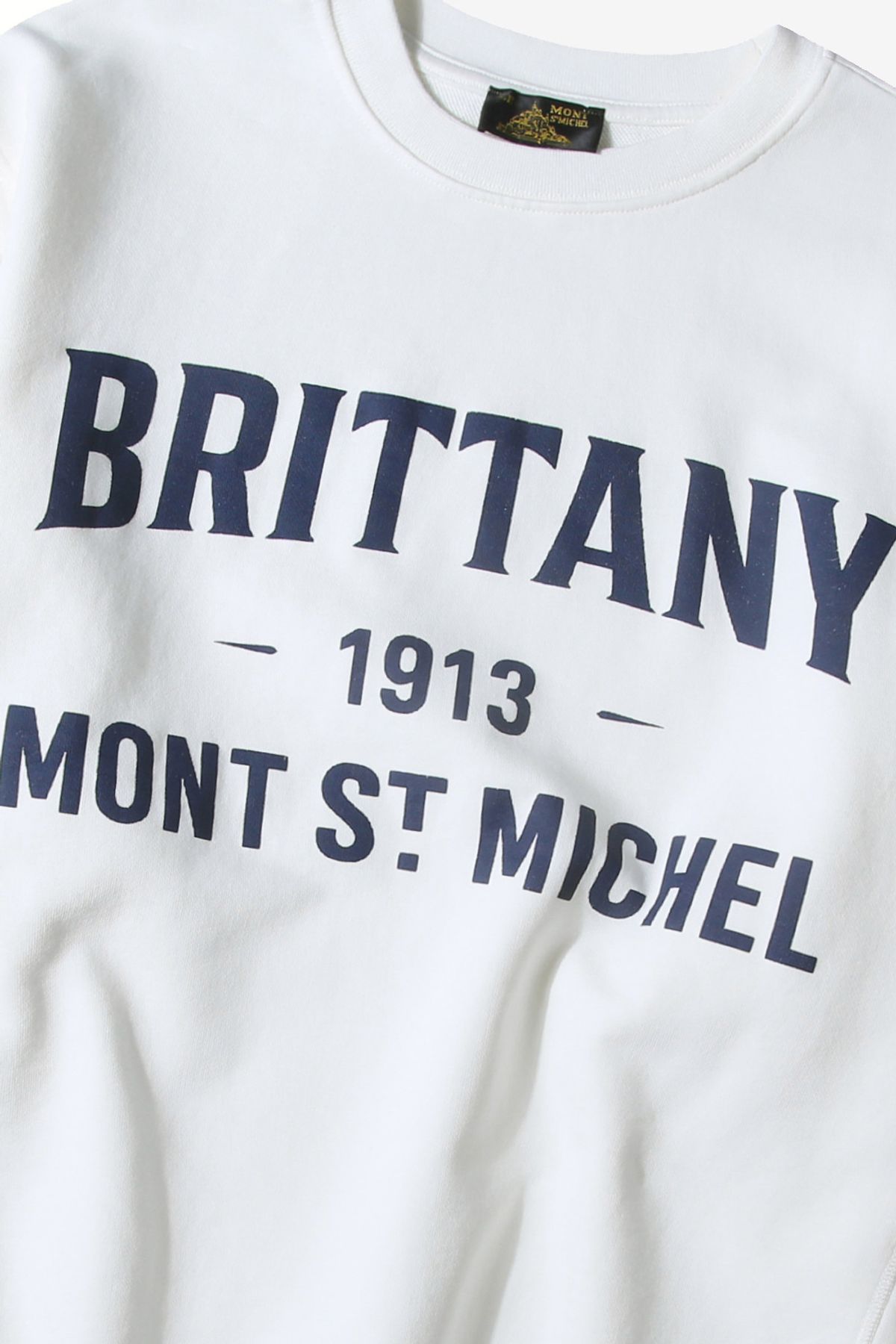 르몽생미셸(LE MONT ST MICHEL) TUGER – PRINTED SWEATSHIRT_Ivory