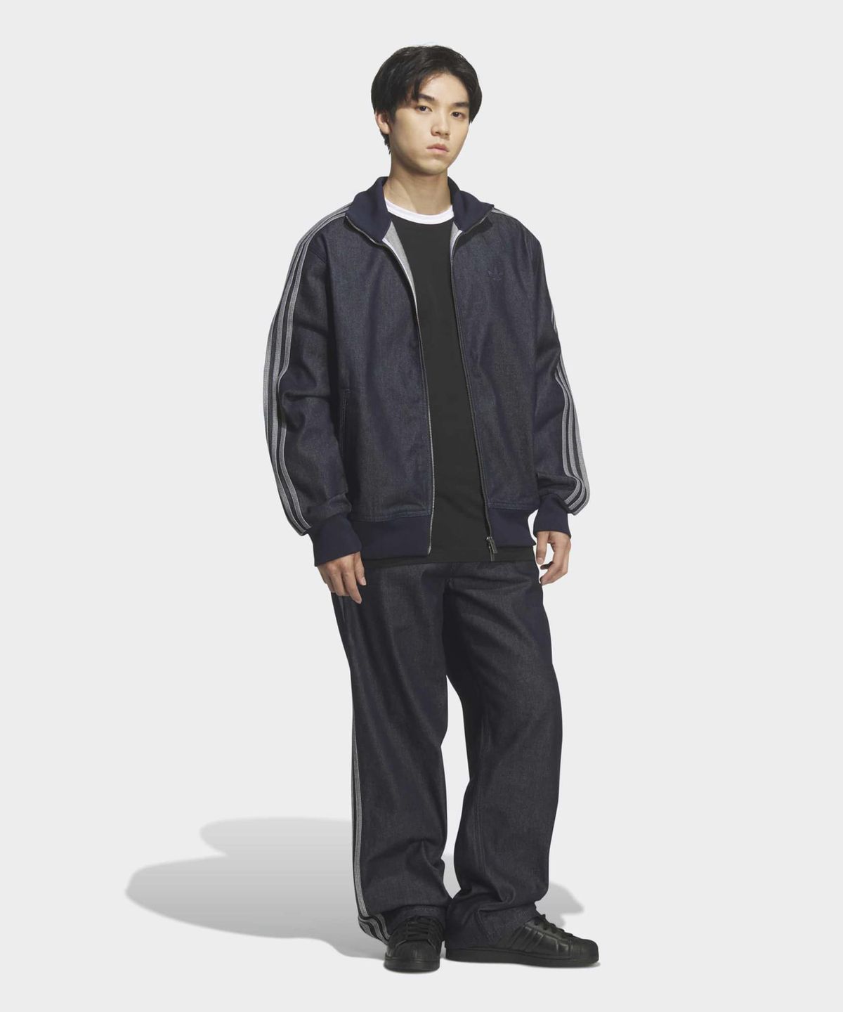 아디다스(ADIDAS) 데님 파이어버드 트랙탑 ATMOS - 인디고데님 / KS2229