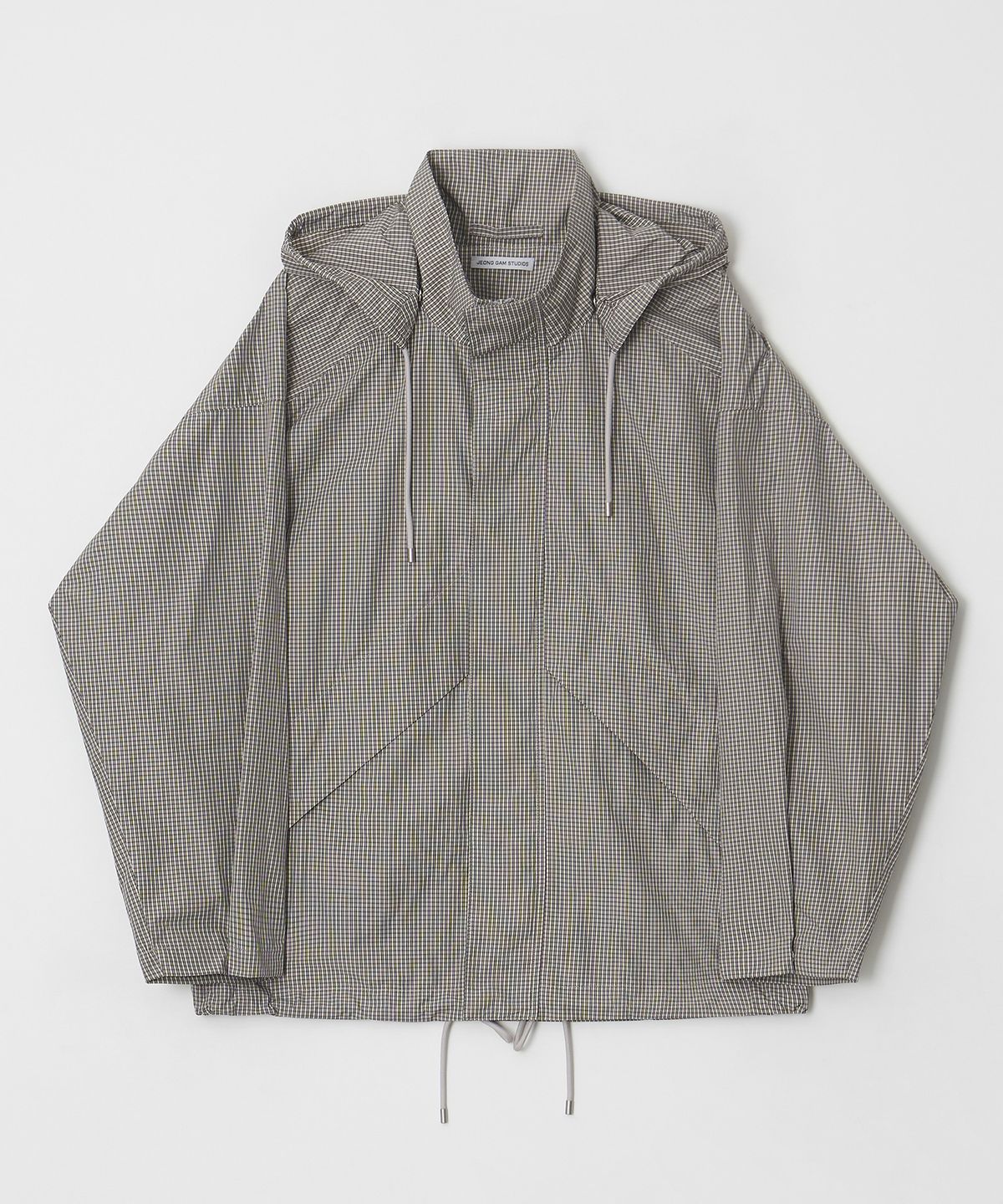 정감 스튜디오(JEONGGAM STUDIOS) Check High Neck Jumper_2 color