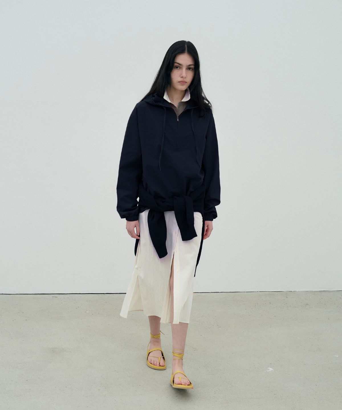 정감 스튜디오(JEONGGAM STUDIOS) Cotton Hoodie Anorak_3 color