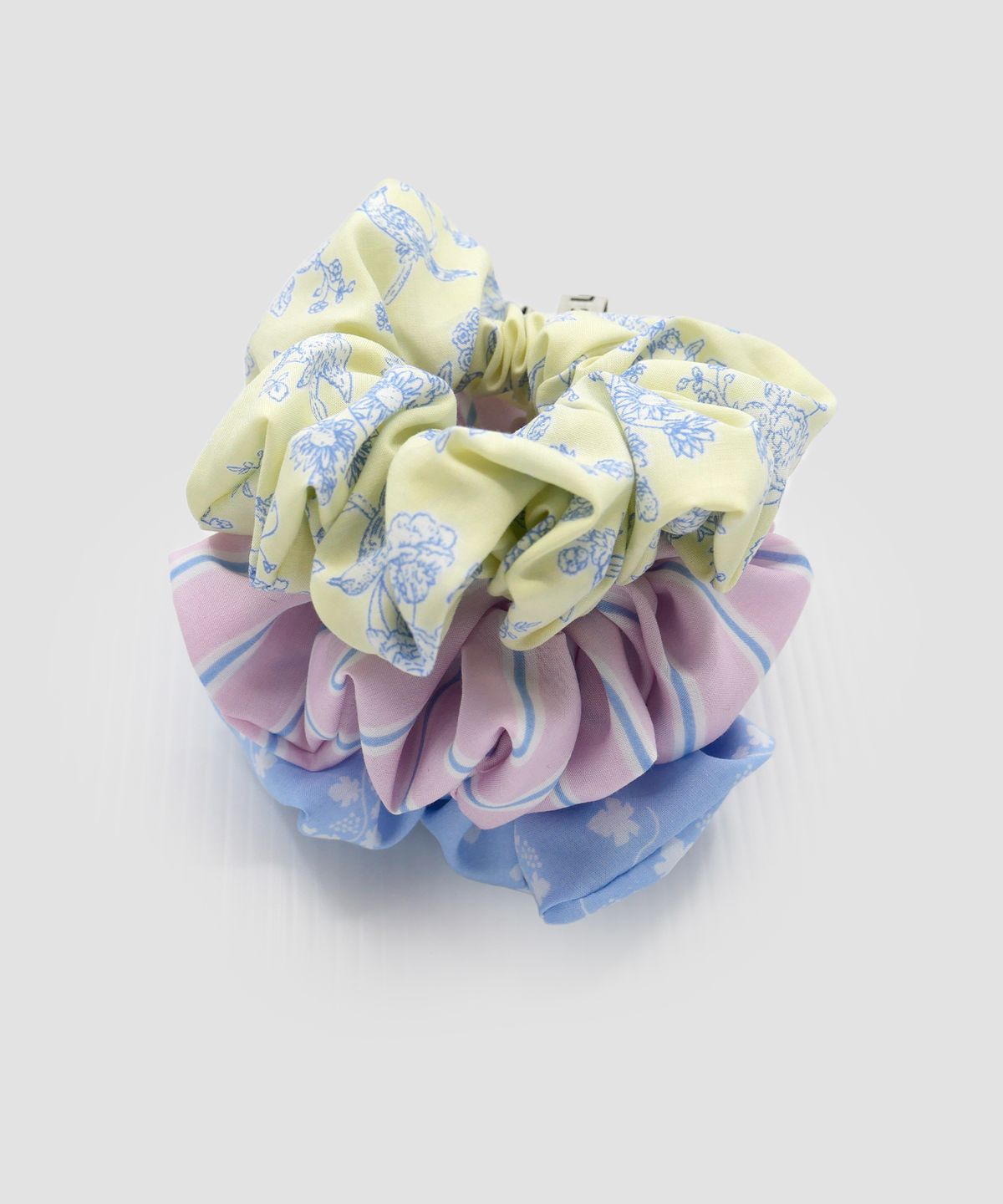 조스라운지(JO'S LOUNGE) Mini Doughnut Scrunchie (Set of 3) 12