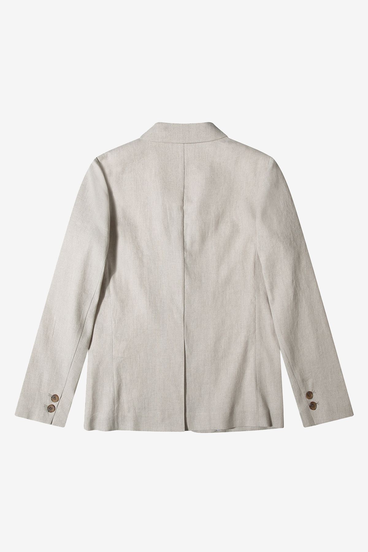 르몽생미셸(LE MONT ST MICHEL) Linen tailored single jacket_beige