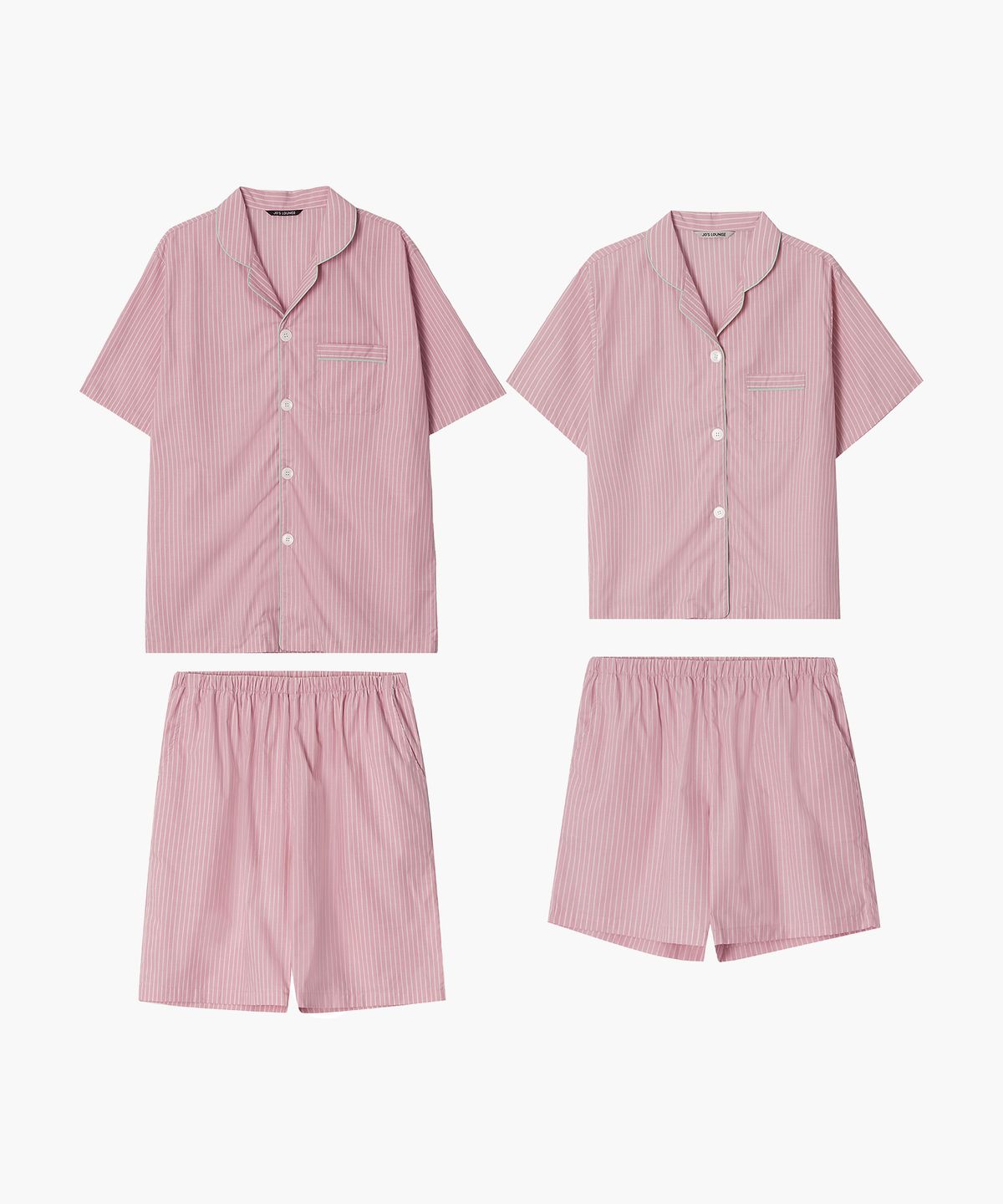 조스라운지(JO'S LOUNGE) (couple) Strawberry Short Pajama Set