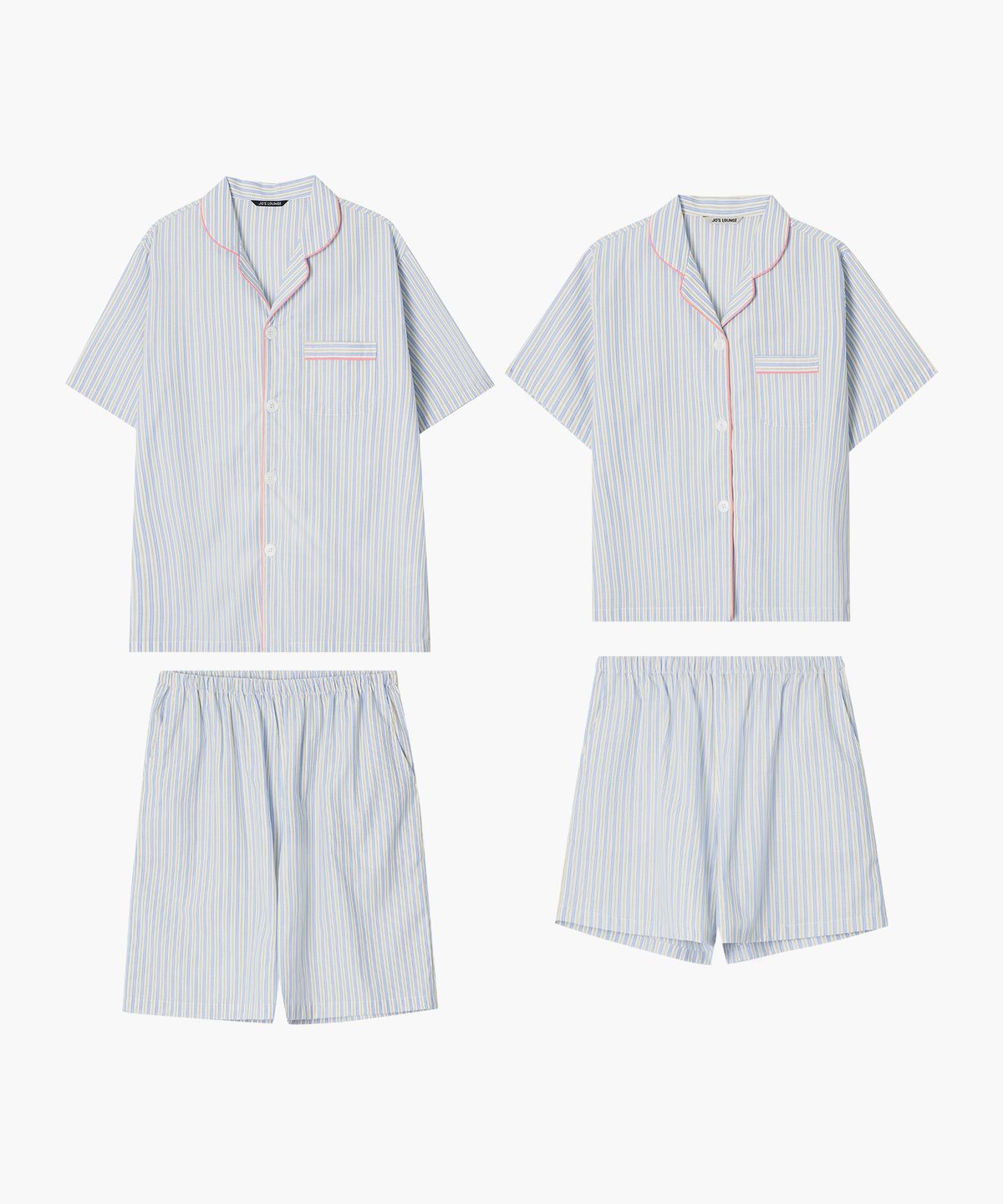 조스라운지(JO'S LOUNGE) (couple) Harbour Short Pajama Set