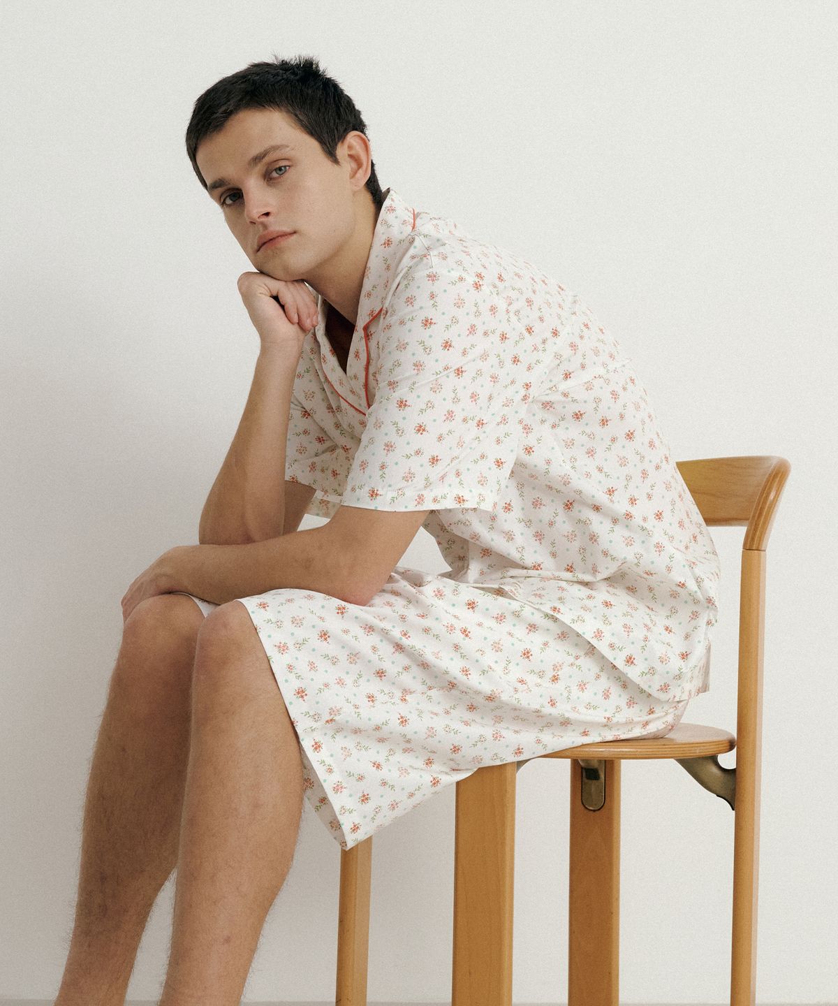 조스라운지(JO'S LOUNGE) (couple) Picnic Short Pajama Set + One-piece