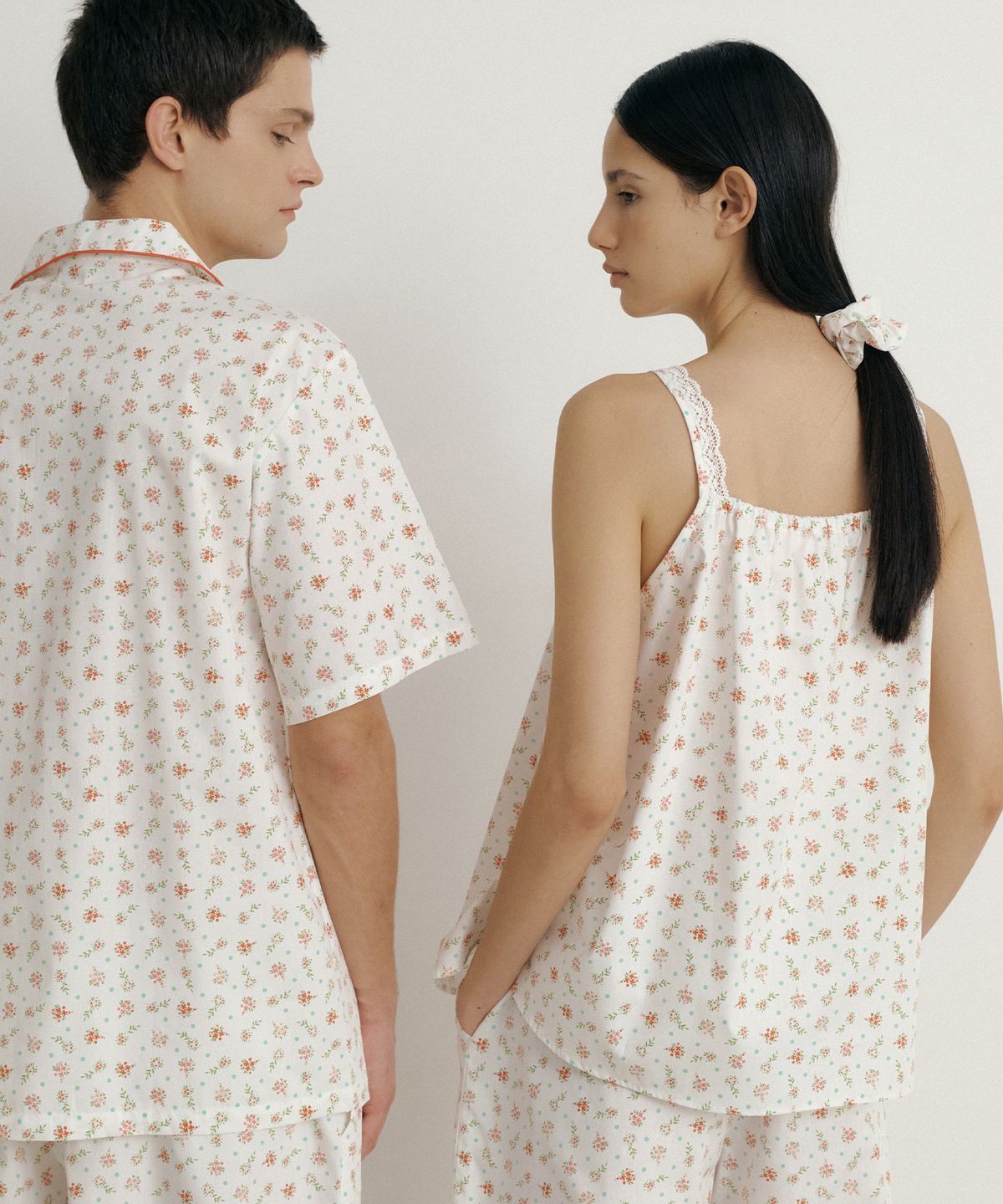 조스라운지(JO'S LOUNGE) (couple) Picnic Short Pajama Set + Two-piece