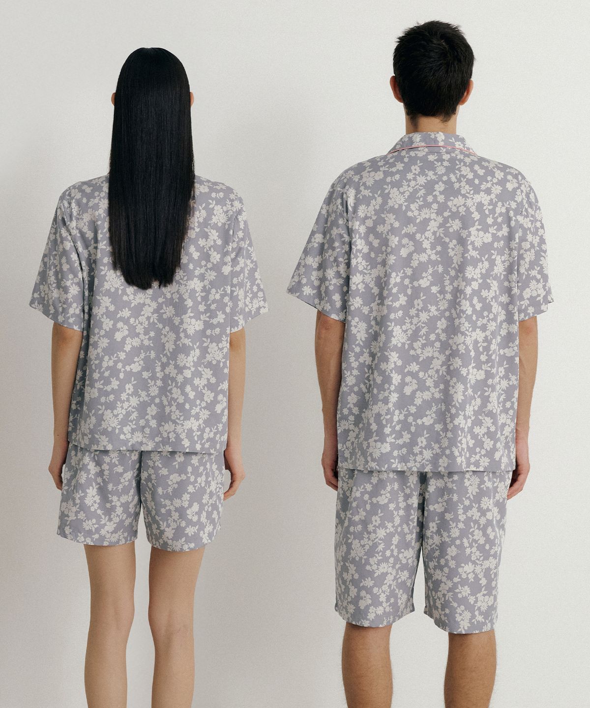 조스라운지(JO'S LOUNGE) [모달] (couple) Botanic Short Pajama Set