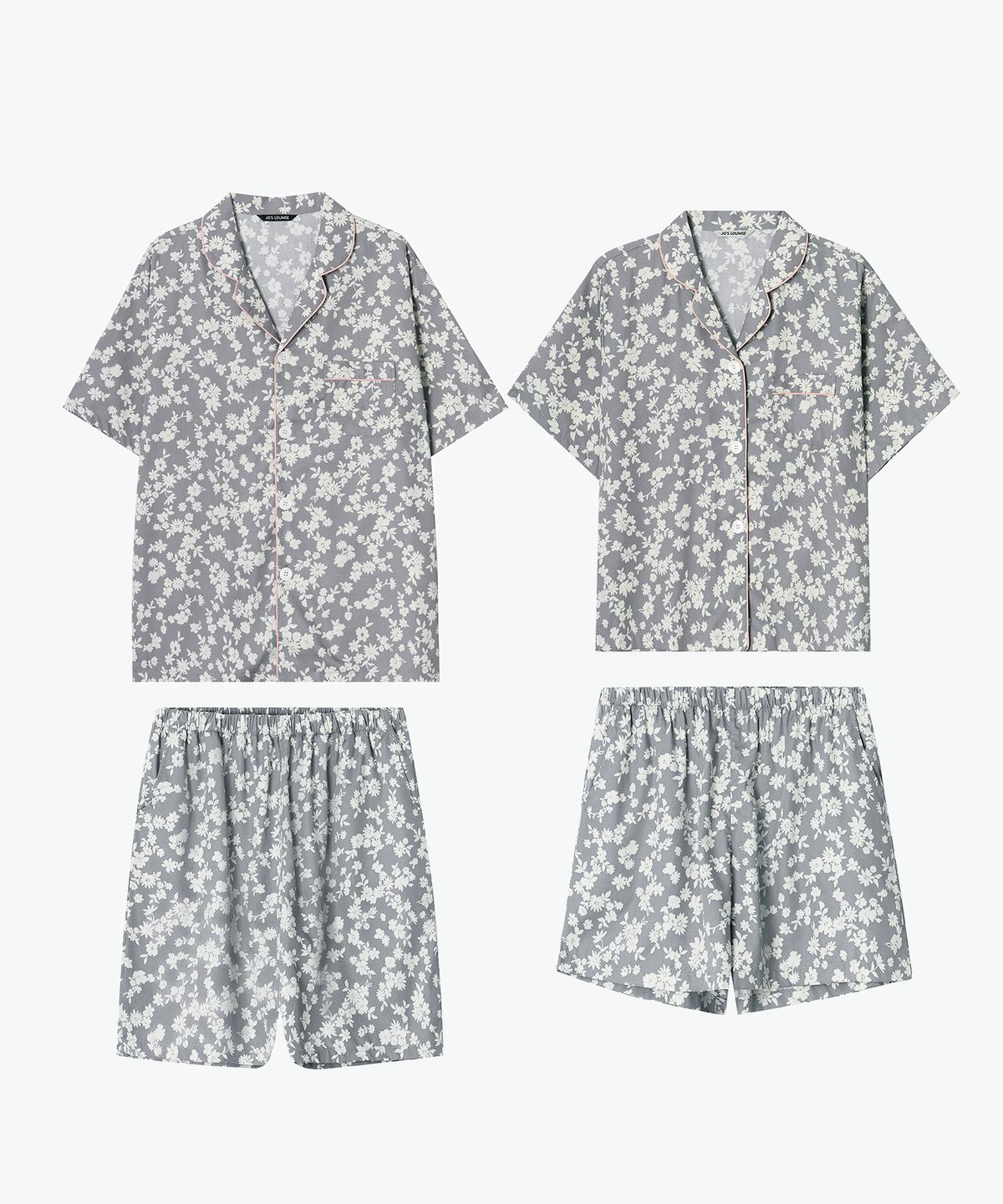 조스라운지(JO'S LOUNGE) [모달] (couple) Botanic Short Pajama Set