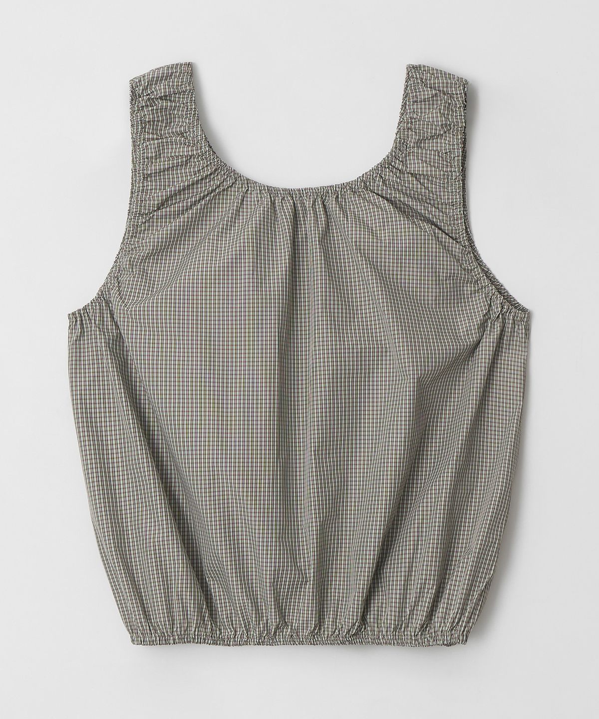 정감 스튜디오(JEONGGAM STUDIOS) Check Sleeveless_2 color