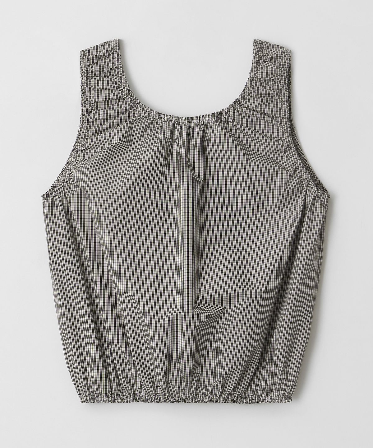 정감 스튜디오(JEONGGAM STUDIOS) Check Sleeveless_2 color