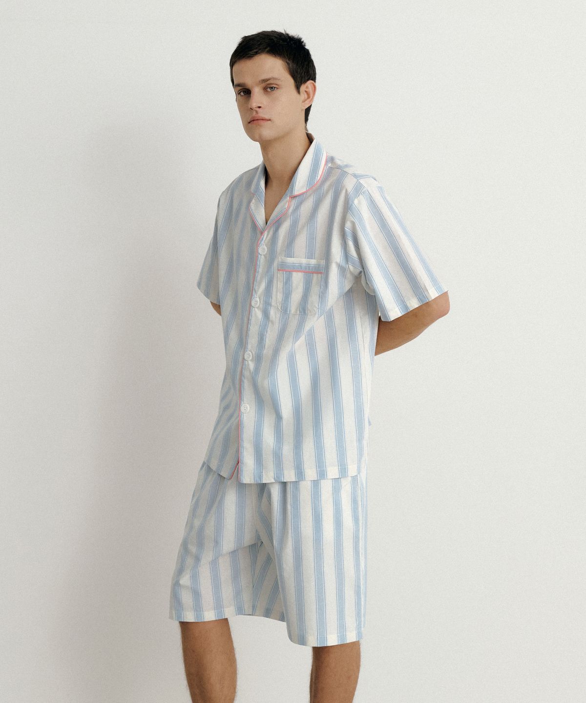 조스라운지(JO'S LOUNGE) (m) Mist Short Pajama Set