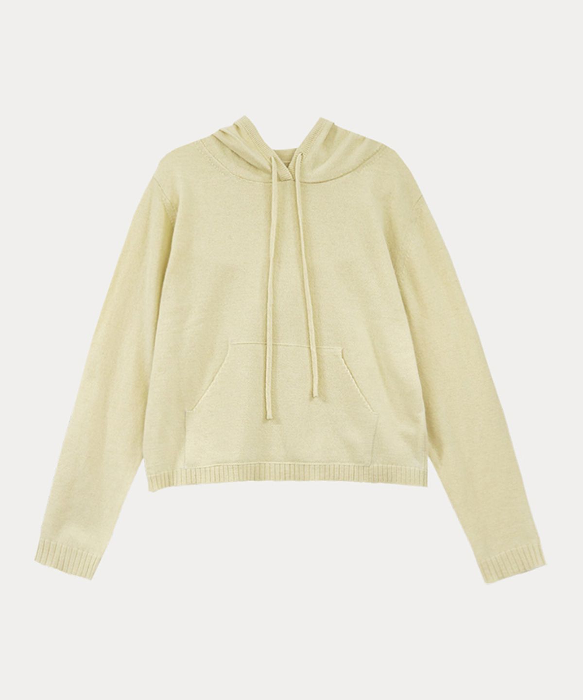 타버트(TARVERT) Yoko Hoodie Knit - Light Yellow