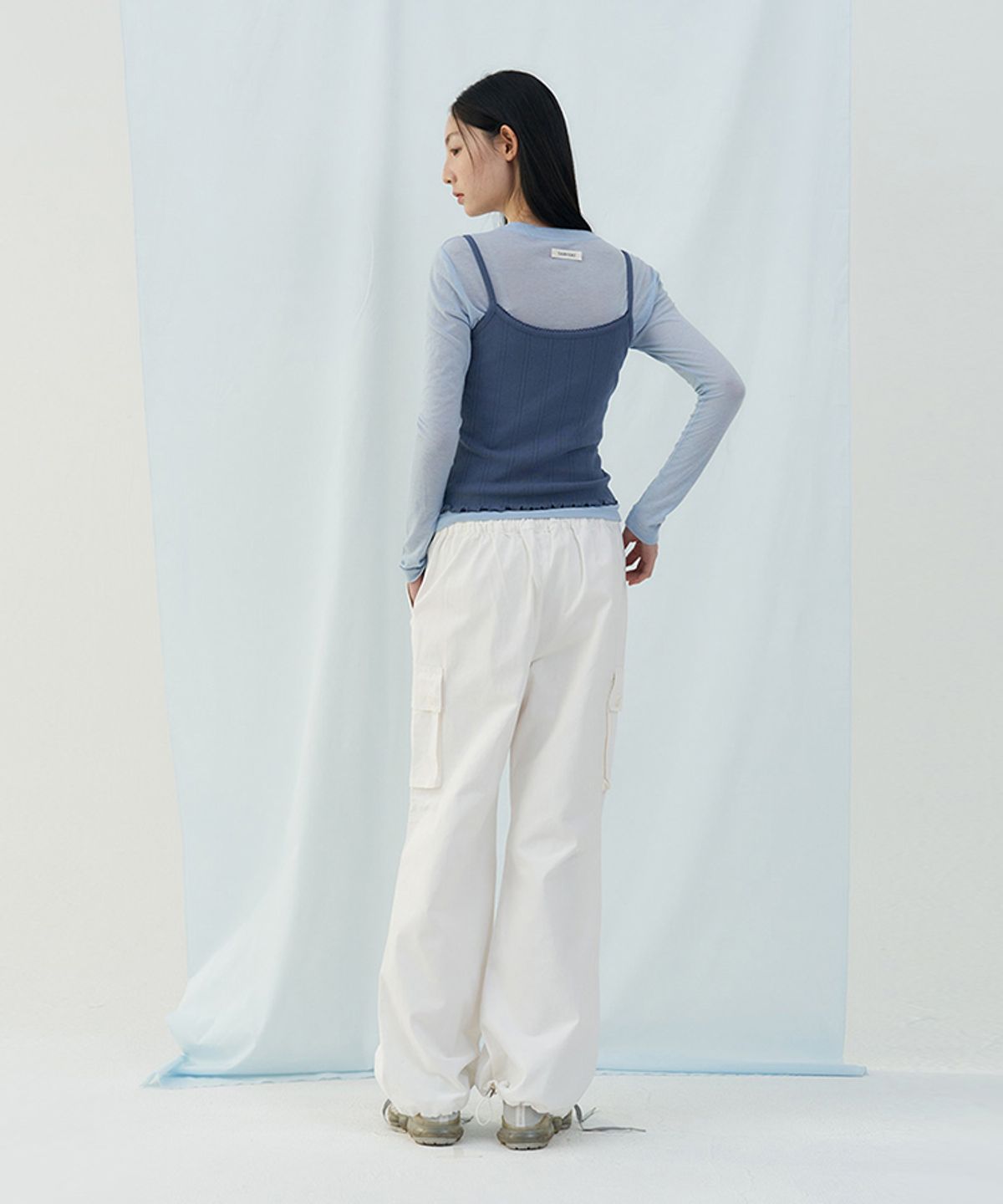 타버트(TARVERT) Essential Tencel T-Shirt - Sky Blue