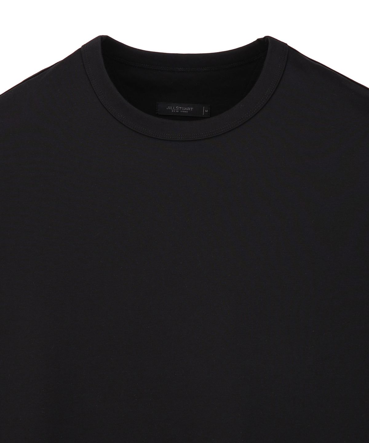 질스튜어트뉴욕 맨(JILLSTUART NEWYORK MEN) 시그니처 라운드 티셔츠 - 블랙(JNTS6B302BK)