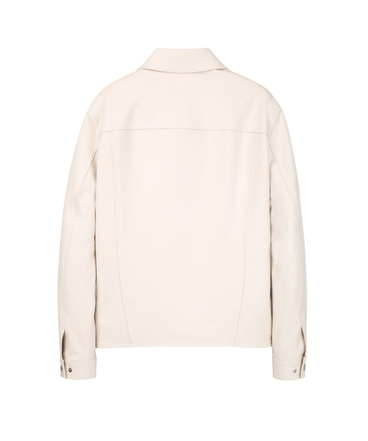질스튜어트뉴욕 맨(JILLSTUART NEWYORK MEN) 스웨이드 터치 트러커 점퍼 - 아이보리(JNJU6A104IV)