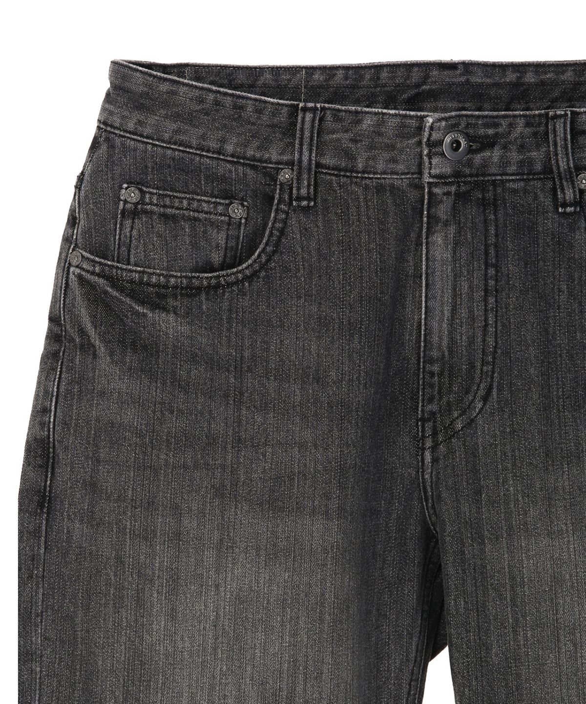 질스튜어트뉴욕 맨(JILLSTUART NEWYORK MEN) [STRAIGHT-FIT] 데님 팬츠 - 블랙(JNPA6B002BK)