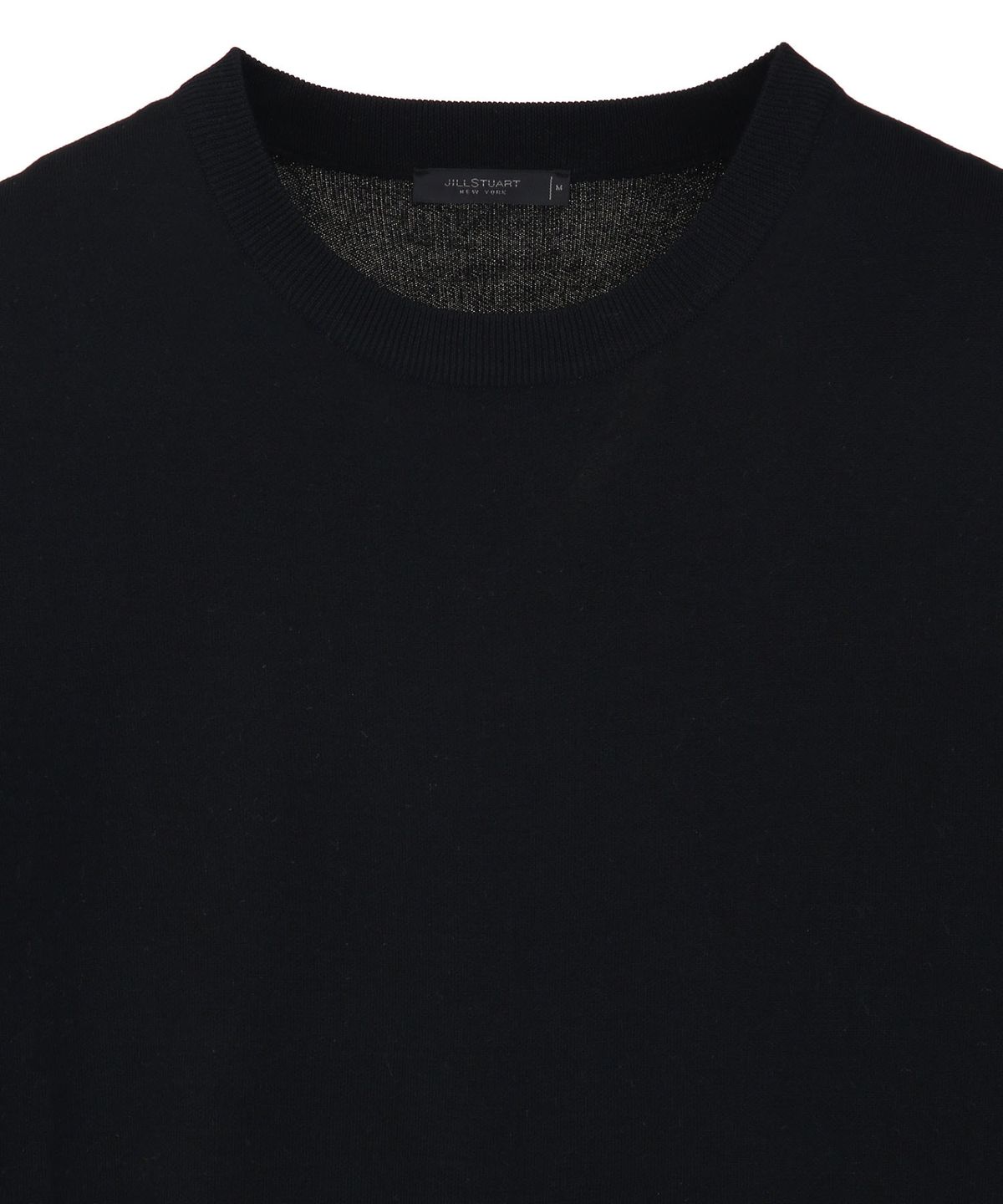 질스튜어트뉴욕 맨(JILLSTUART NEWYORK MEN) 울 크루넥 니트 - 블랙(JNSW6A201BK)