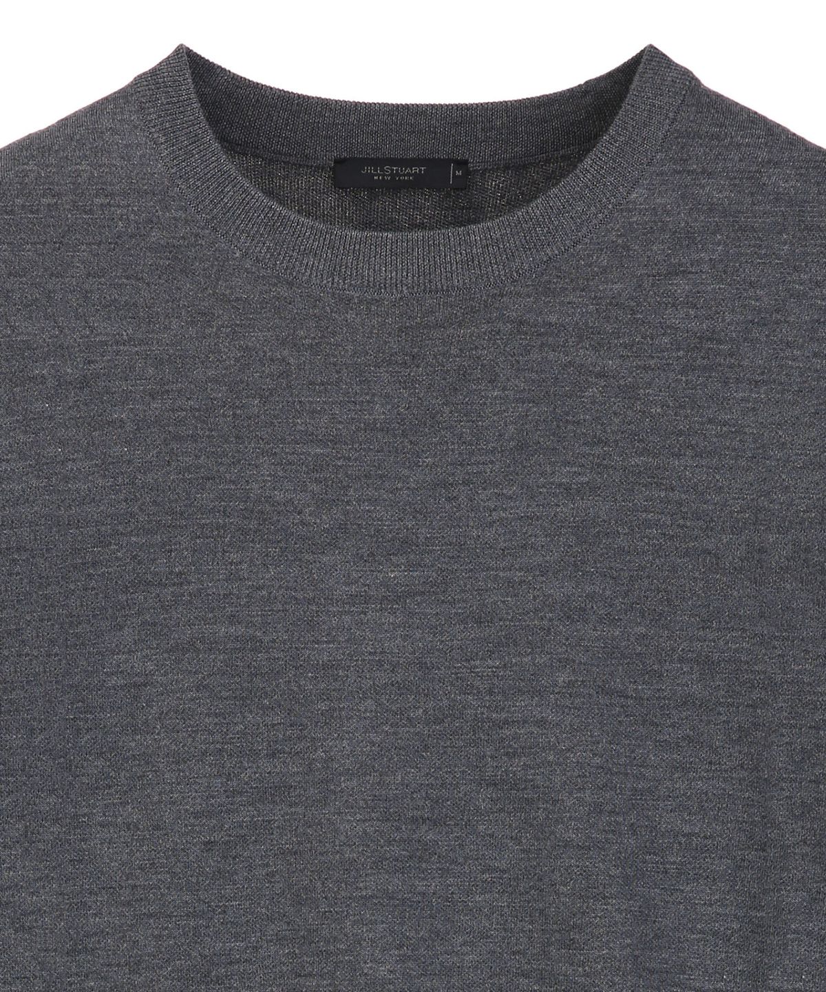 질스튜어트뉴욕 맨(JILLSTUART NEWYORK MEN) 울 크루넥 니트 - 다크그레이(JNSW6A201G3)