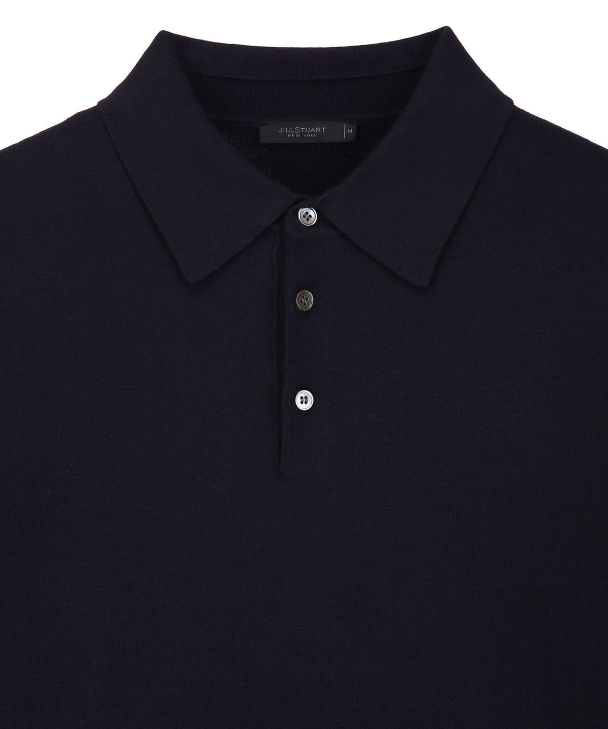 질스튜어트뉴욕 맨(JILLSTUART NEWYORK MEN) 울 카라 니트 - 다크네이비(JNSW6A202N3)