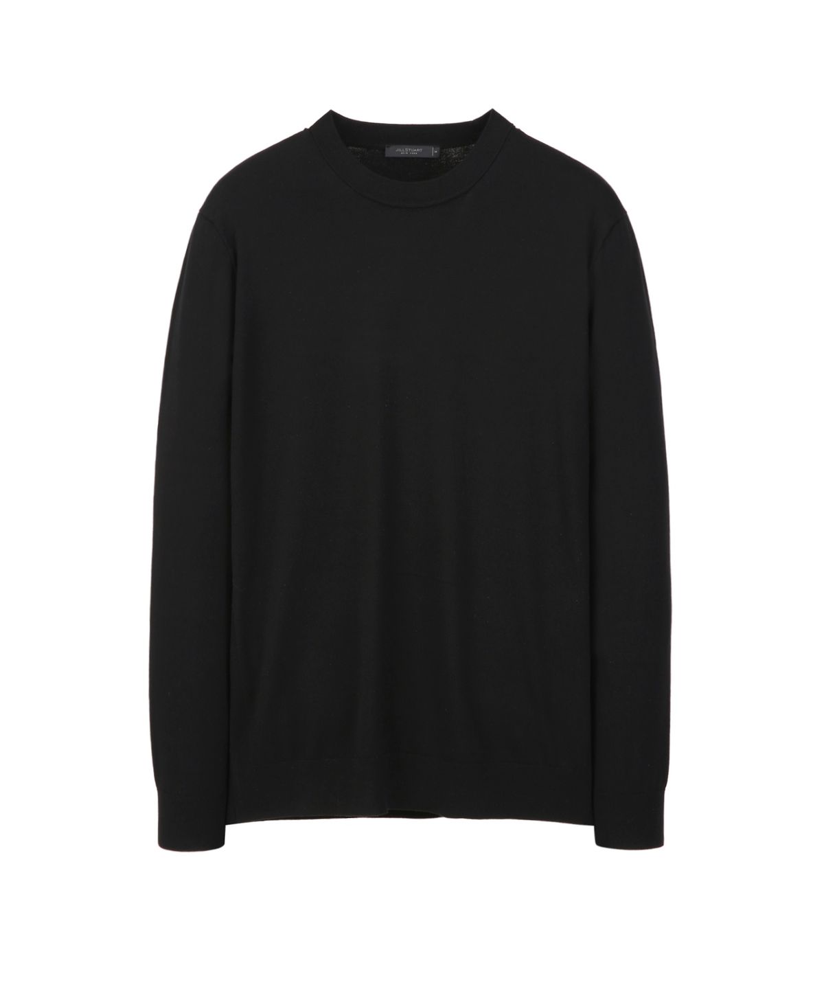 질스튜어트뉴욕 맨(JILLSTUART NEWYORK MEN) 실키 크루넥 니트 - 블랙(JNSW6A210BK)