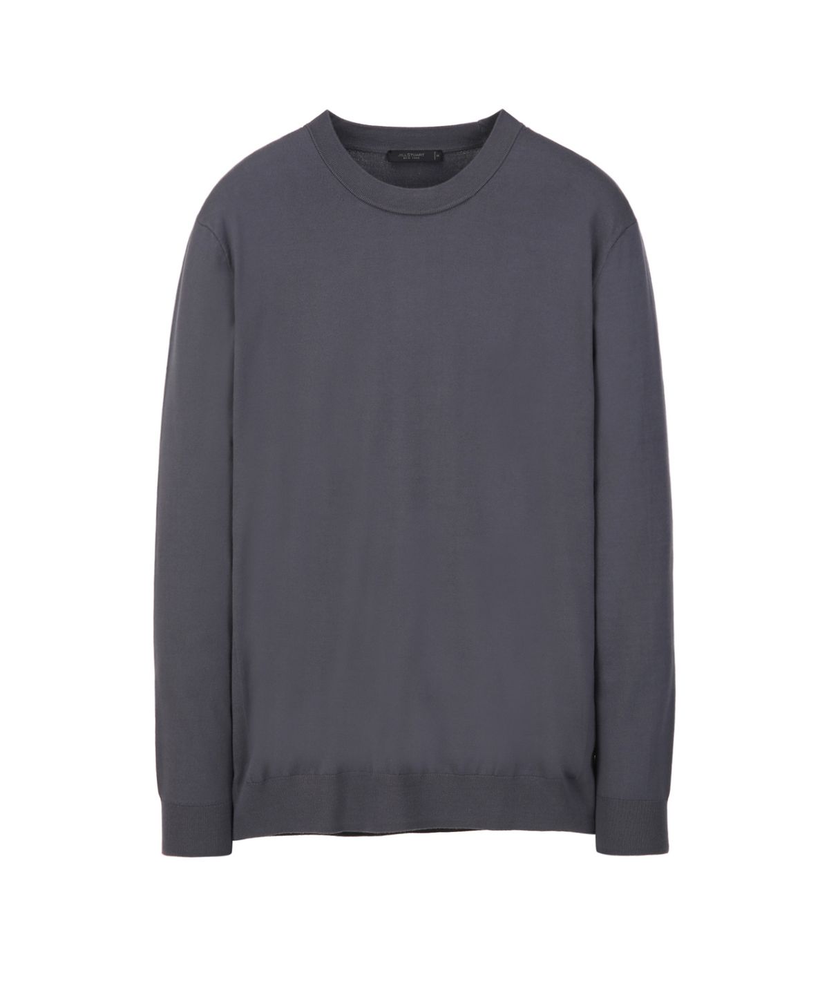 질스튜어트뉴욕 맨(JILLSTUART NEWYORK MEN) 실키 크루넥 니트 - 다크그레이(JNSW6A210G3)