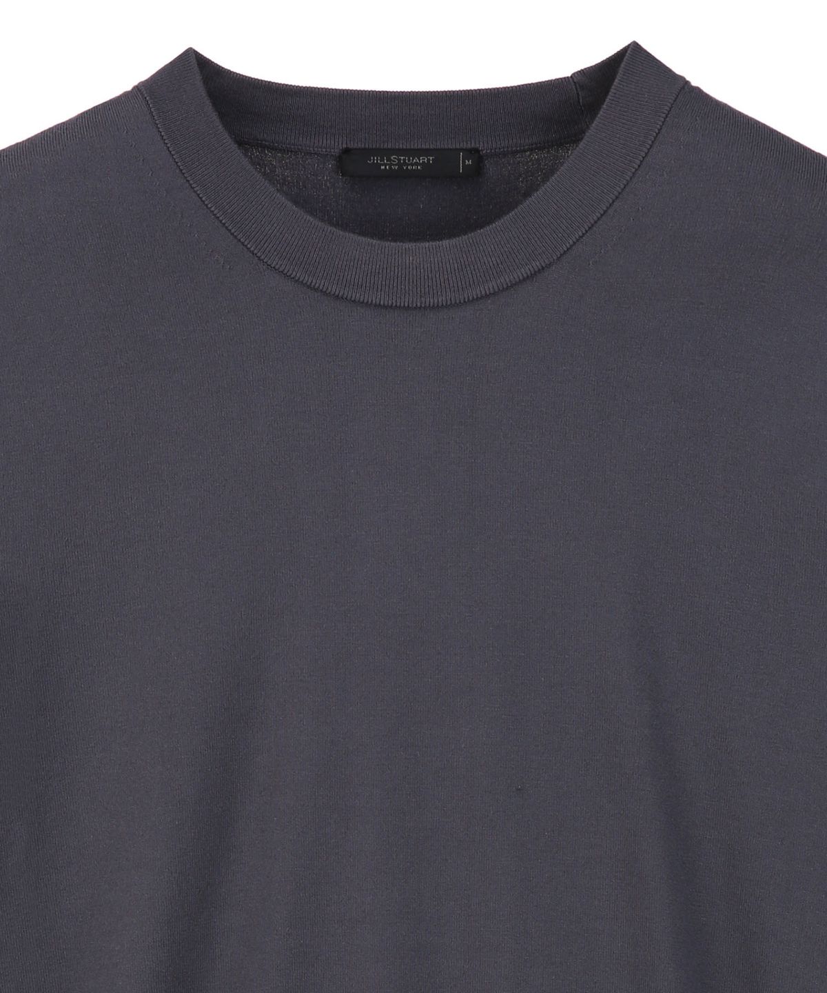 질스튜어트뉴욕 맨(JILLSTUART NEWYORK MEN) 실키 크루넥 니트 - 다크그레이(JNSW6A210G3)