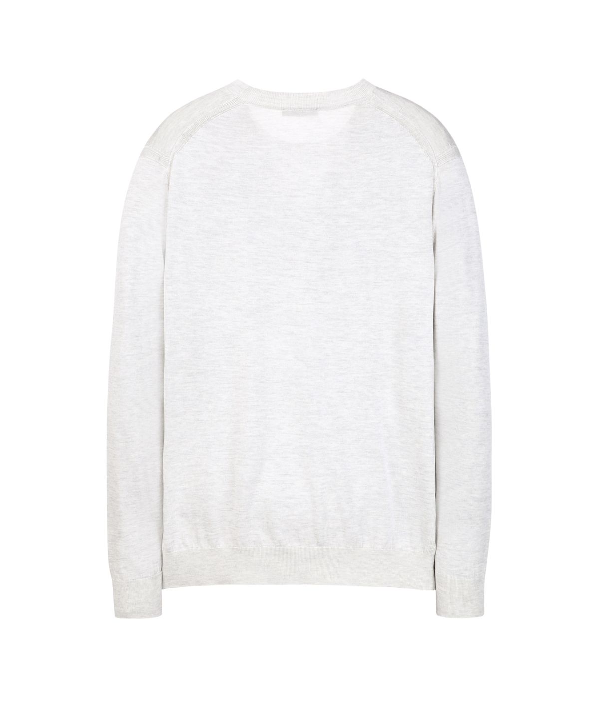 질스튜어트뉴욕 맨(JILLSTUART NEWYORK MEN) 실크 블렌드 크루넥 니트 - 라이트그레이(JNSW6A103G1)