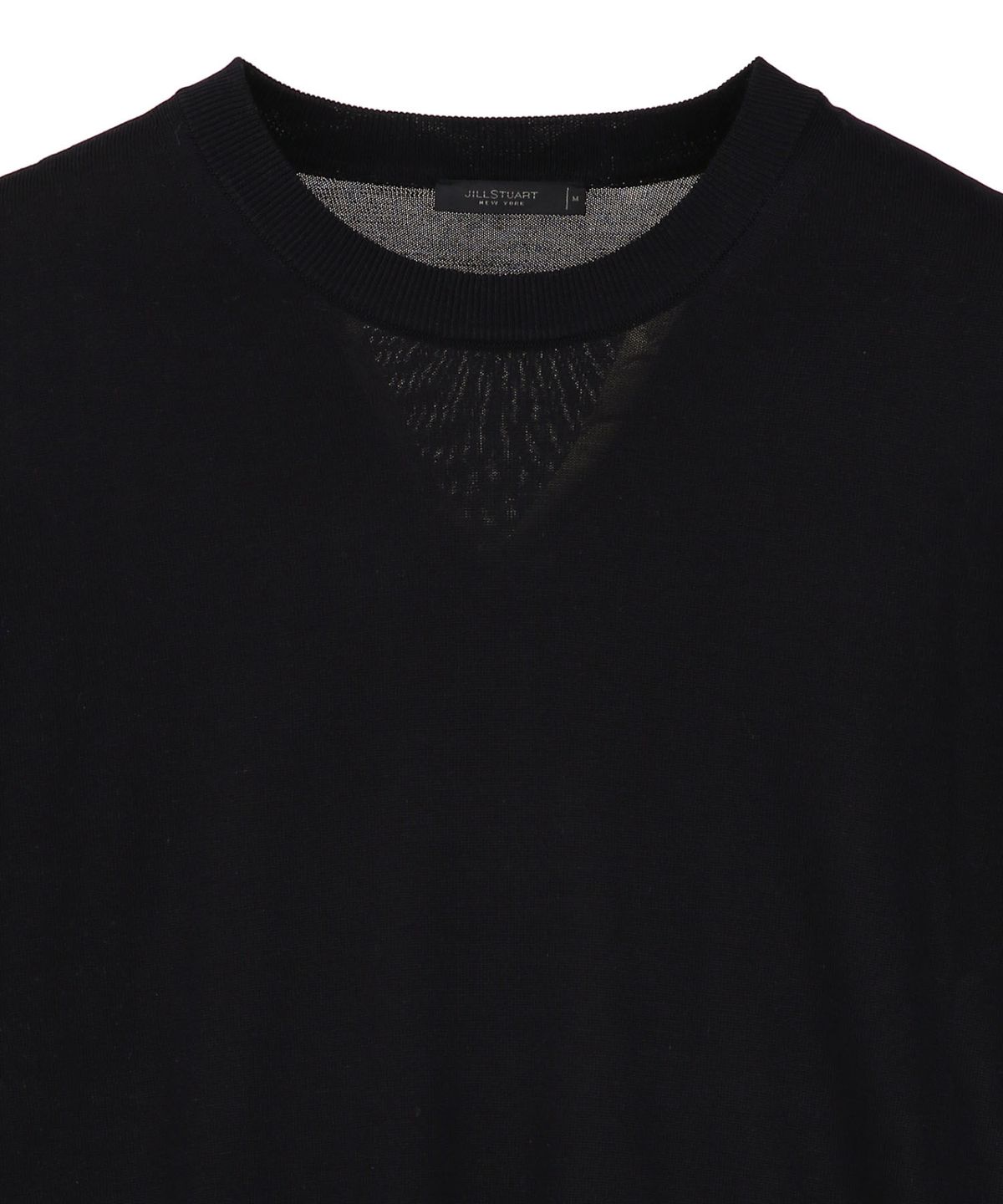 질스튜어트뉴욕 맨(JILLSTUART NEWYORK MEN) 실크 블렌드 크루넥 니트 - 다크네이비(JNSW6A103N3)