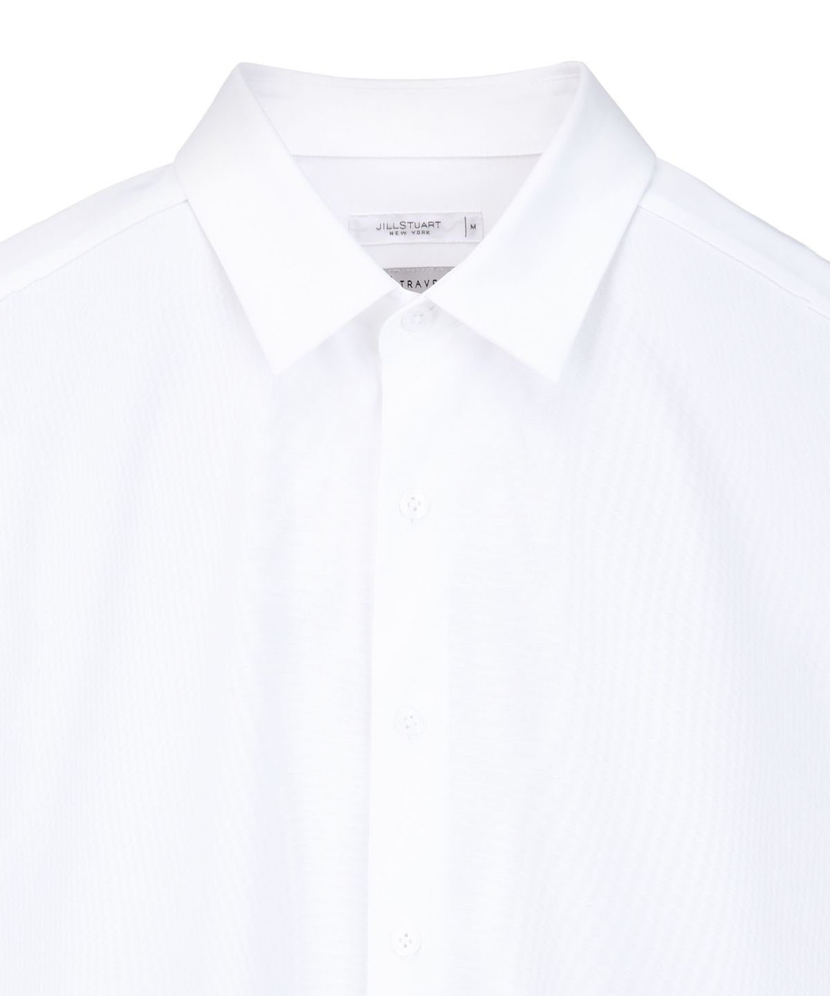 질스튜어트뉴욕 맨(JILLSTUART NEWYORK MEN) 저지 솔리드 베이직 셔츠 - 오프화이트(JNSH6B101WT)
