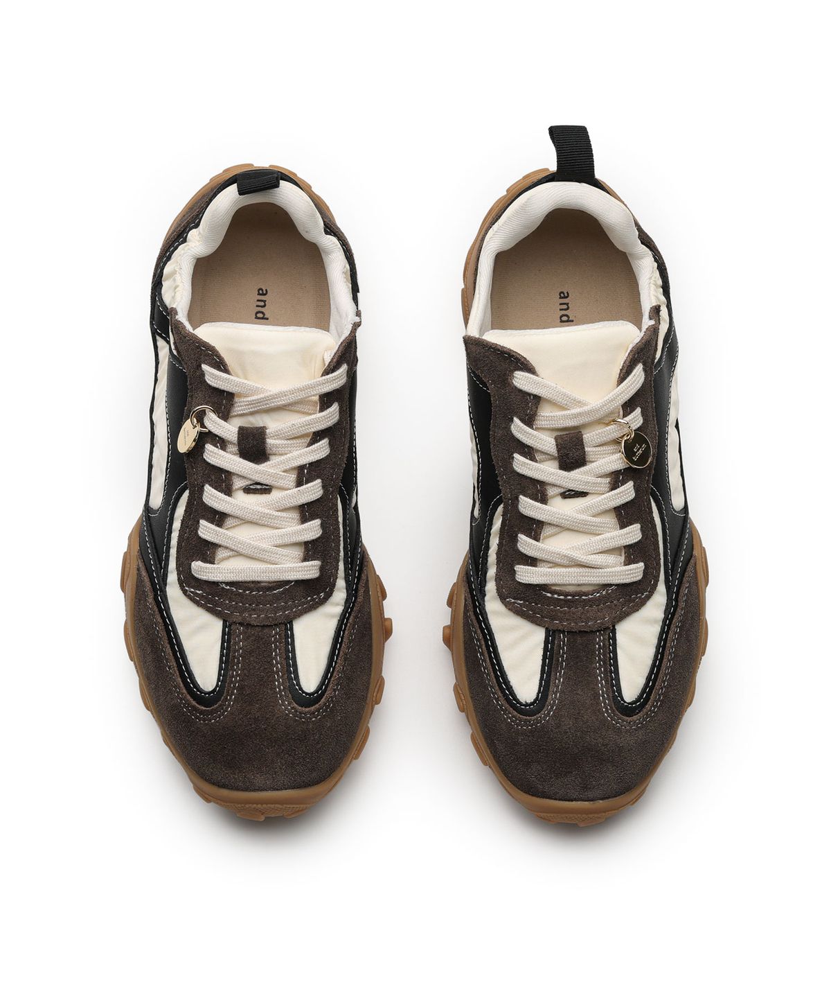 앤버터럼(ANDBUTTERUM) Dune_Sneakers_Brown(BF6AMK23BR)