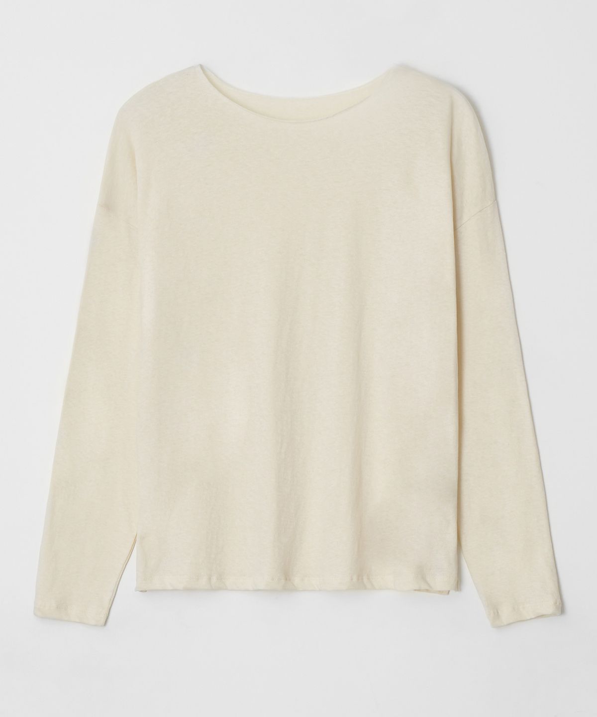 정감 스튜디오(JEONGGAM STUDIOS) Boat Neck Sleeve Tee_2 color