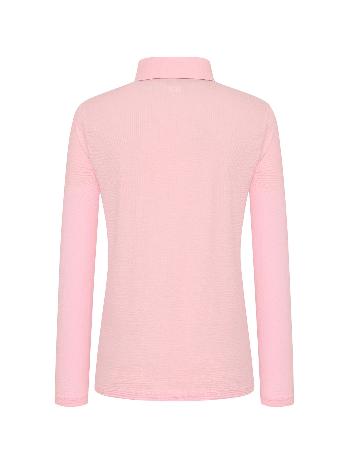 케이투(K2) 시원서커 ICE WAFFLE 긴팔 폴로 W_Cool Pink