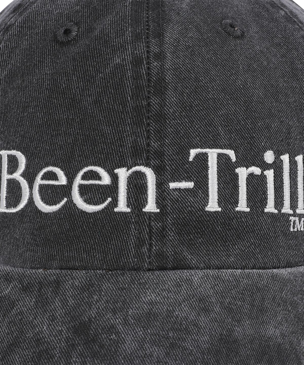 빈트릴(BEENTRILL) 빈티지 로고 캡(블랙)