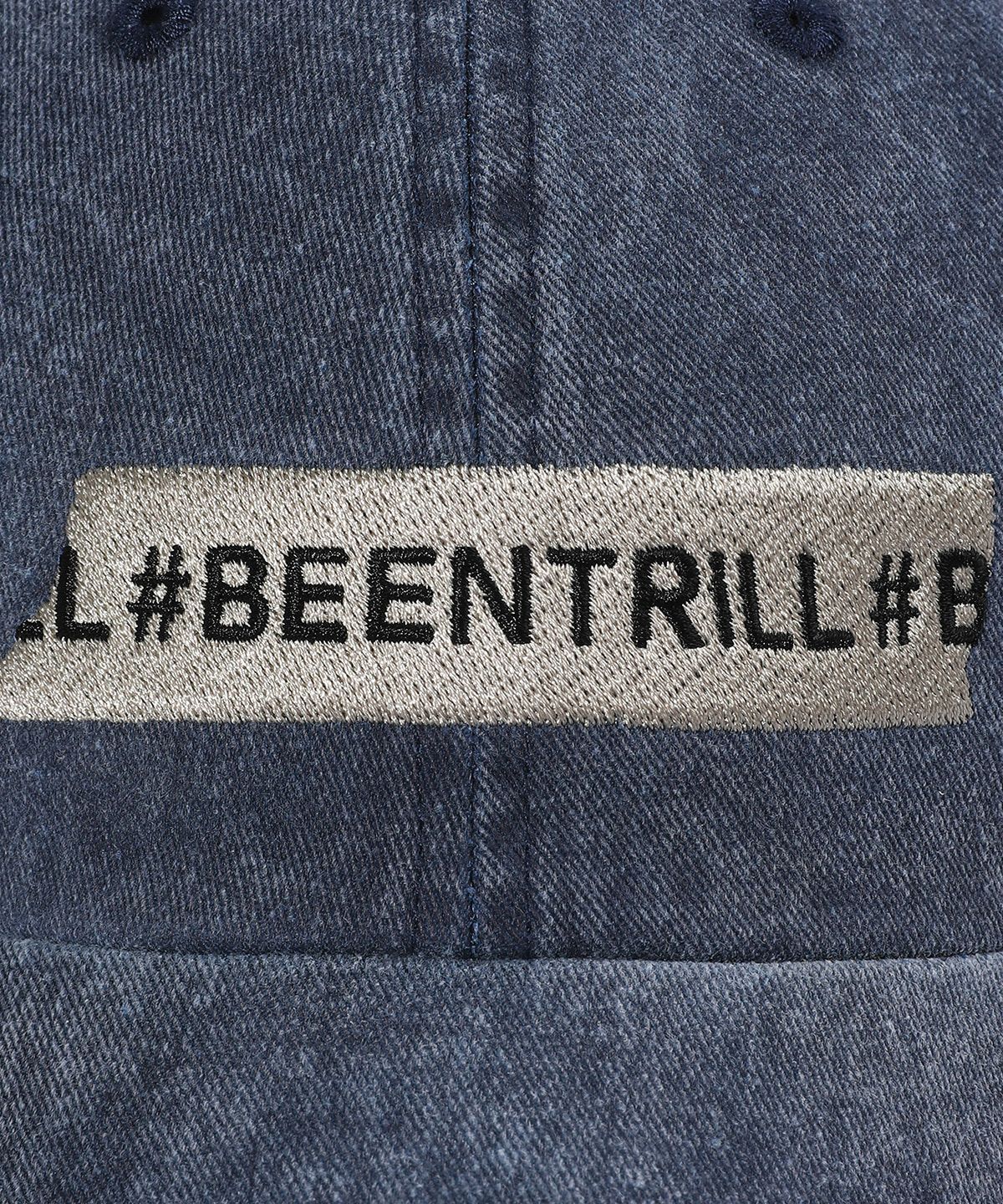 빈트릴(BEENTRILL) 빈티지 테이핑 캡(네이비)