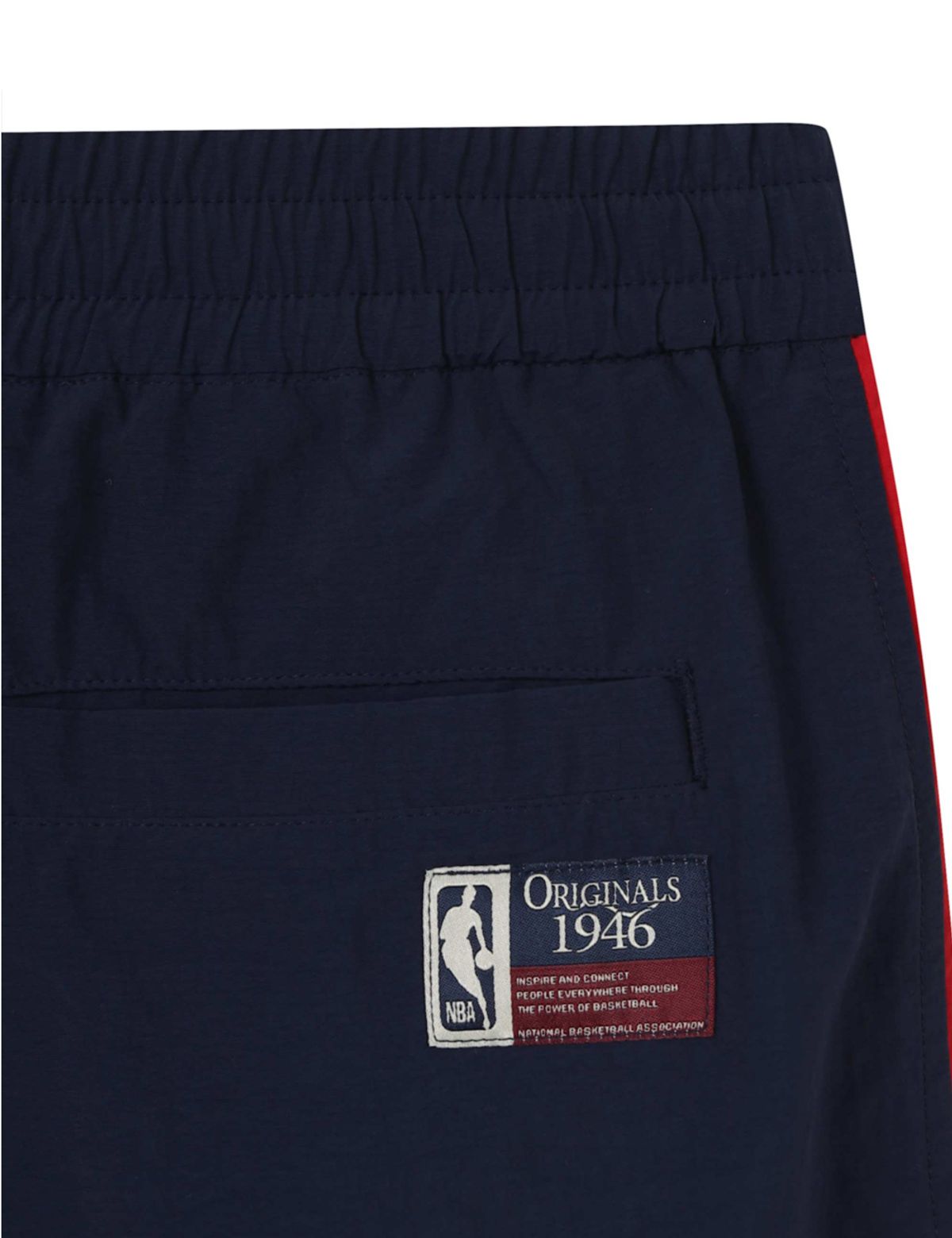 엔비에이(NBA) ORIGINALS46 배색 쇼츠 네이비