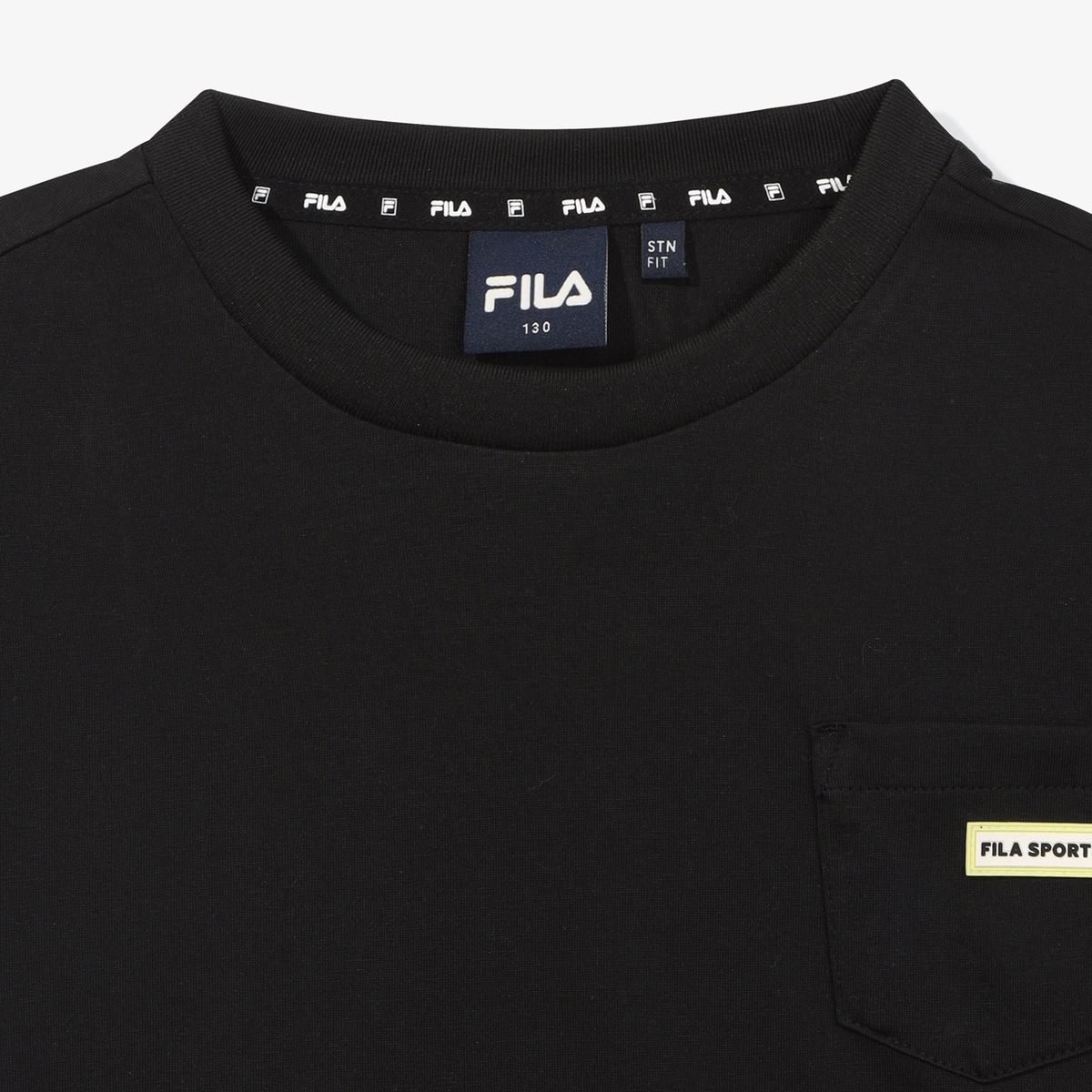 휠라 키즈(FILA KIDS) 에센셜 포켓 와펜 티셔츠